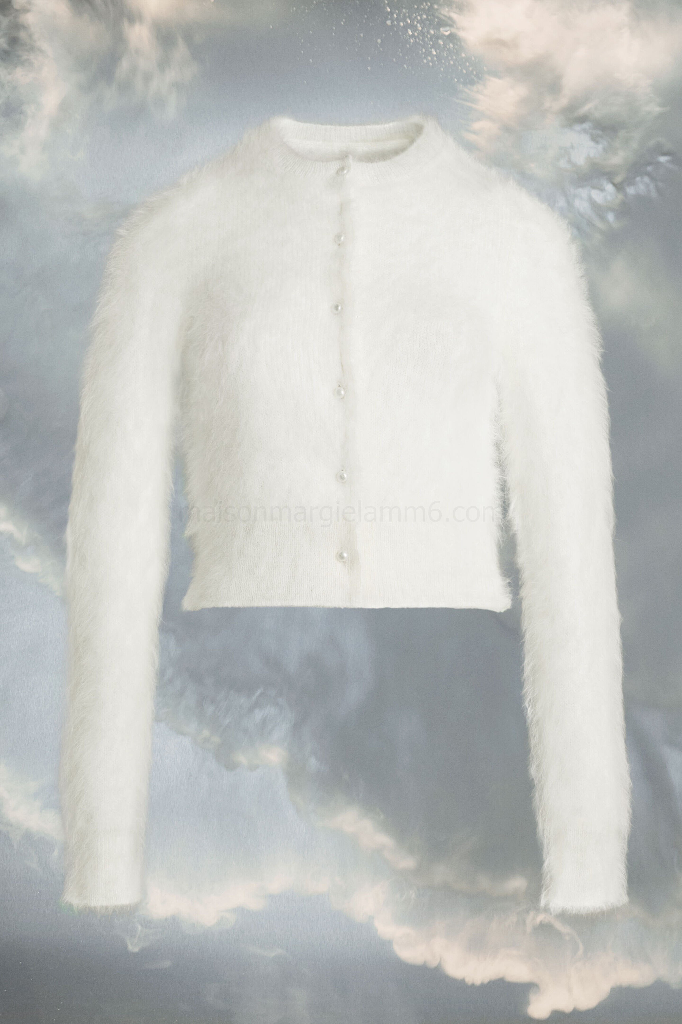 (image for) Kurz Geschnittener Strickcardigan | Maison Margiela Mm6 - 910