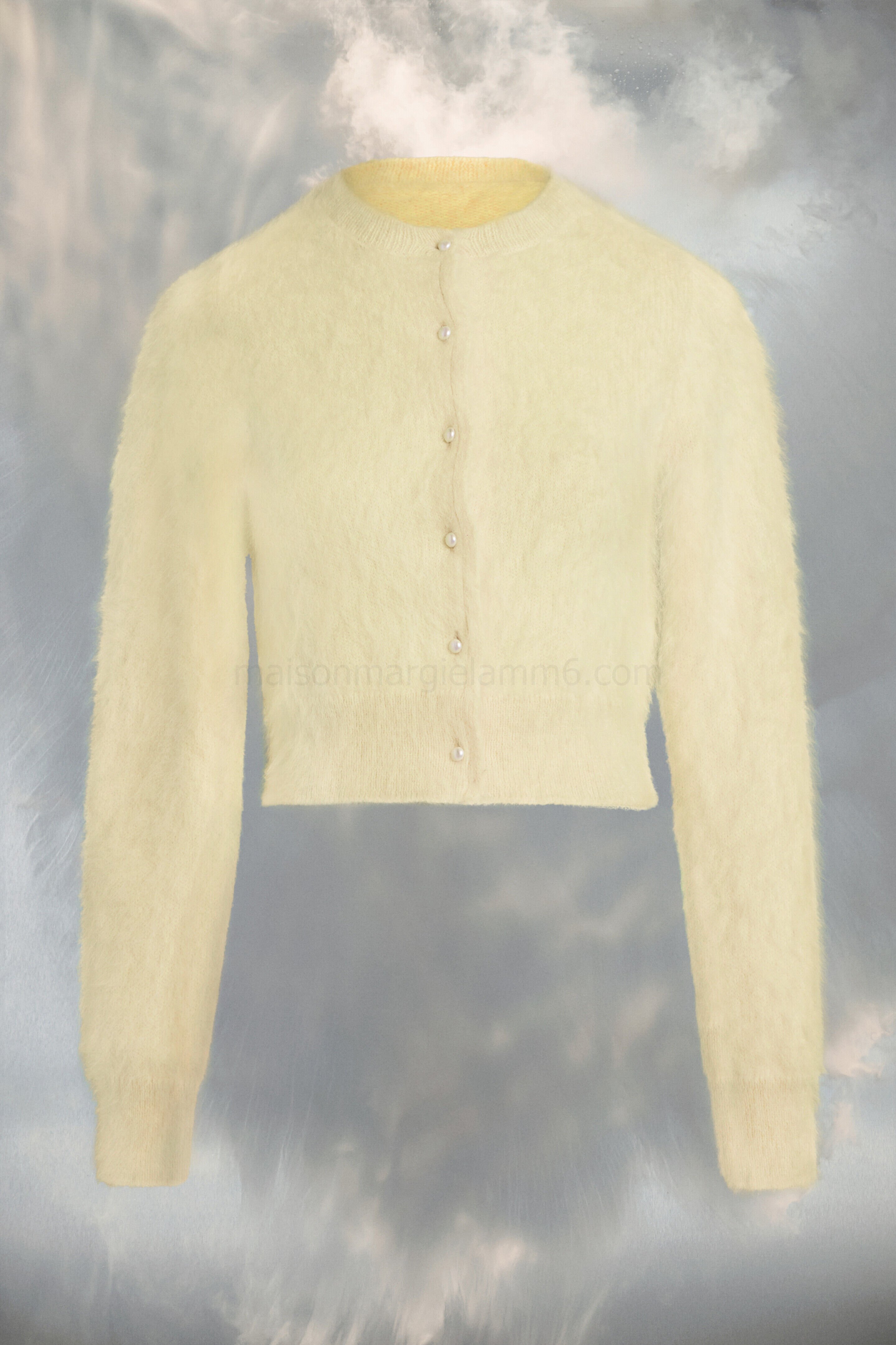 (image for) Kurz Geschnittener Strickcardigan | Maison Margiela Mm6 - 876