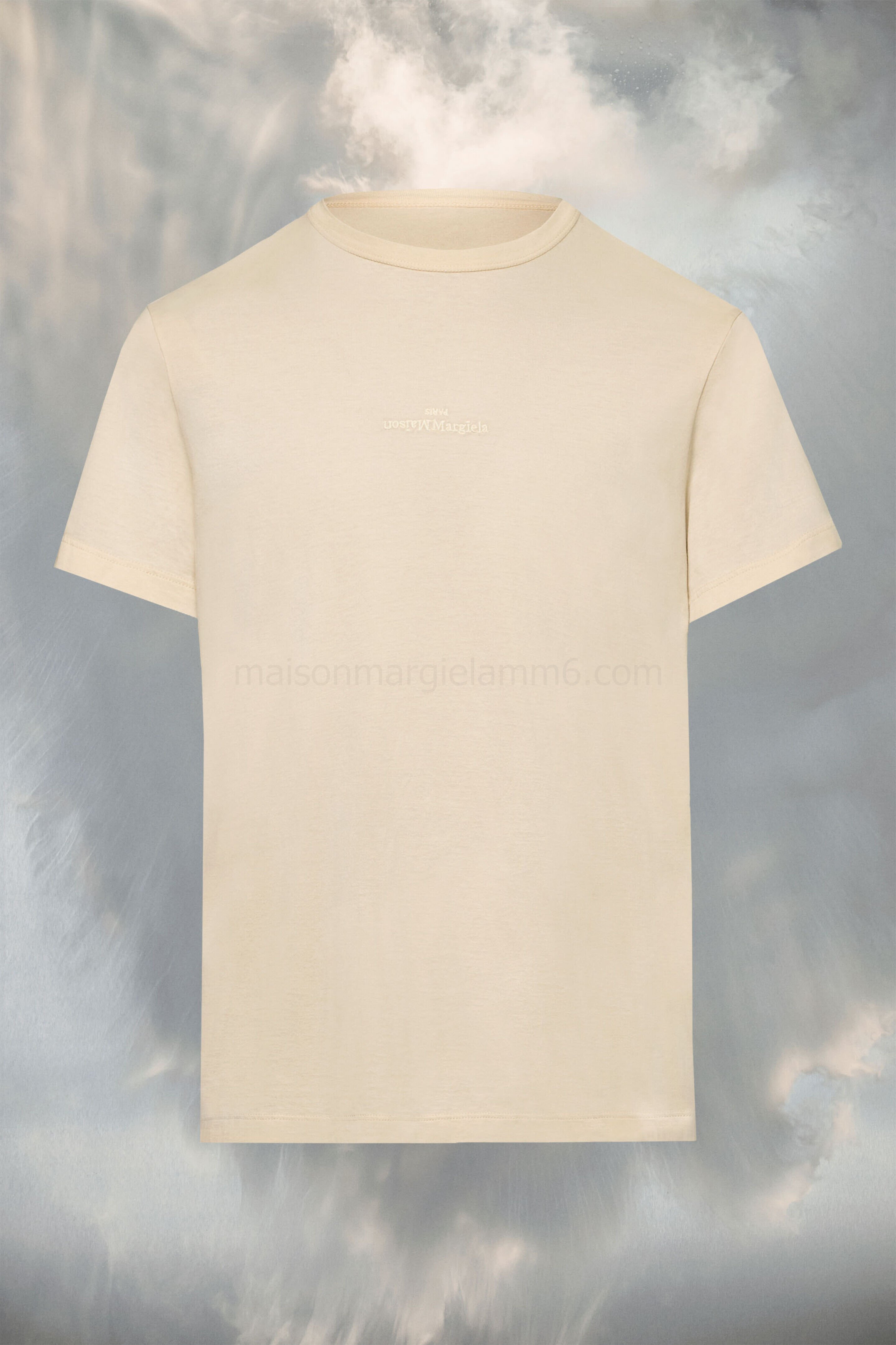 (image for) T-Shirt Mit Verzerrtem Logo | Maison Margiela Mm6 - 1283