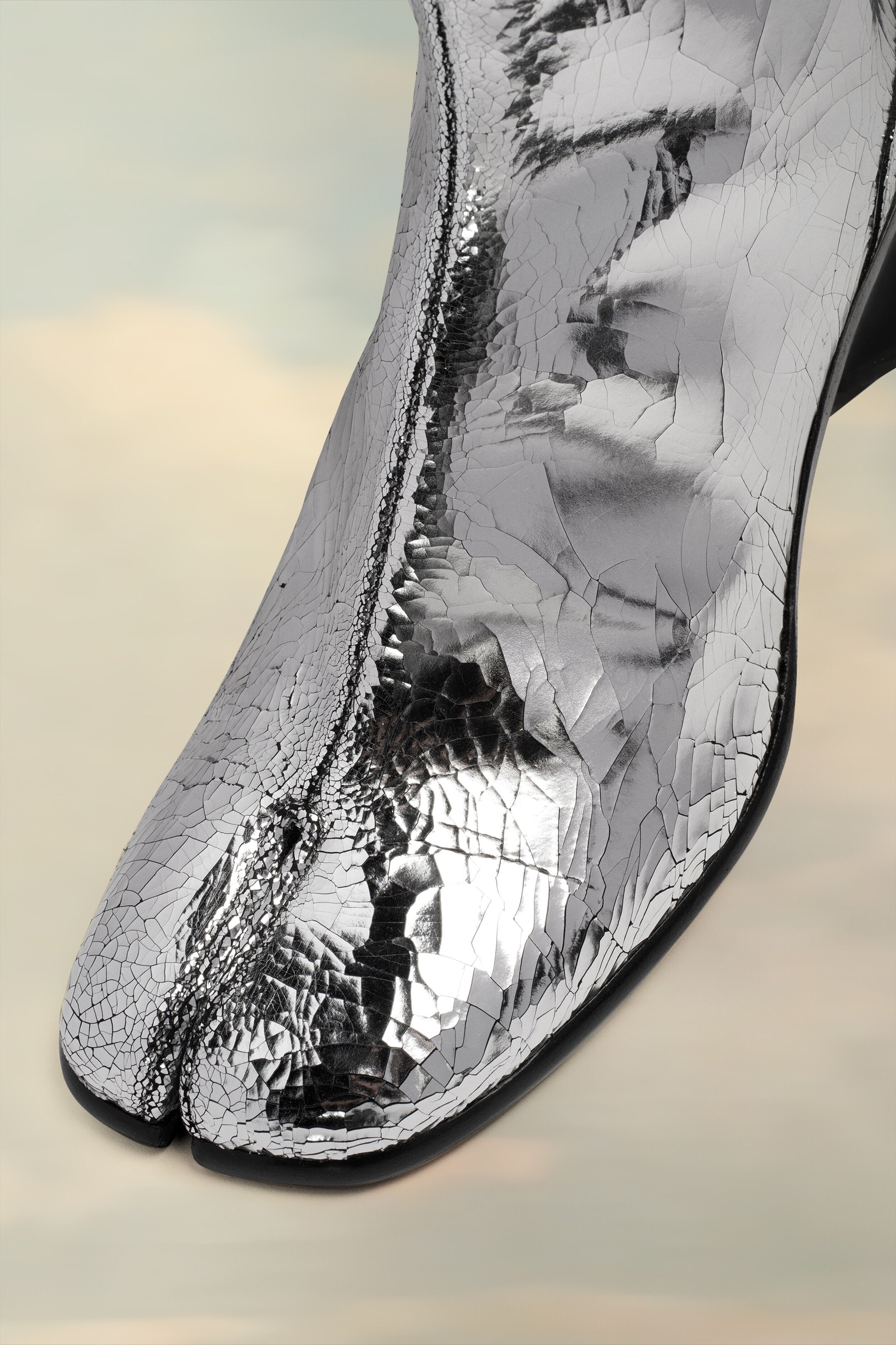 (image for) Tabi Stiefel In Broken Mirror-Optik | Maison Margiela Mm6 - 1815