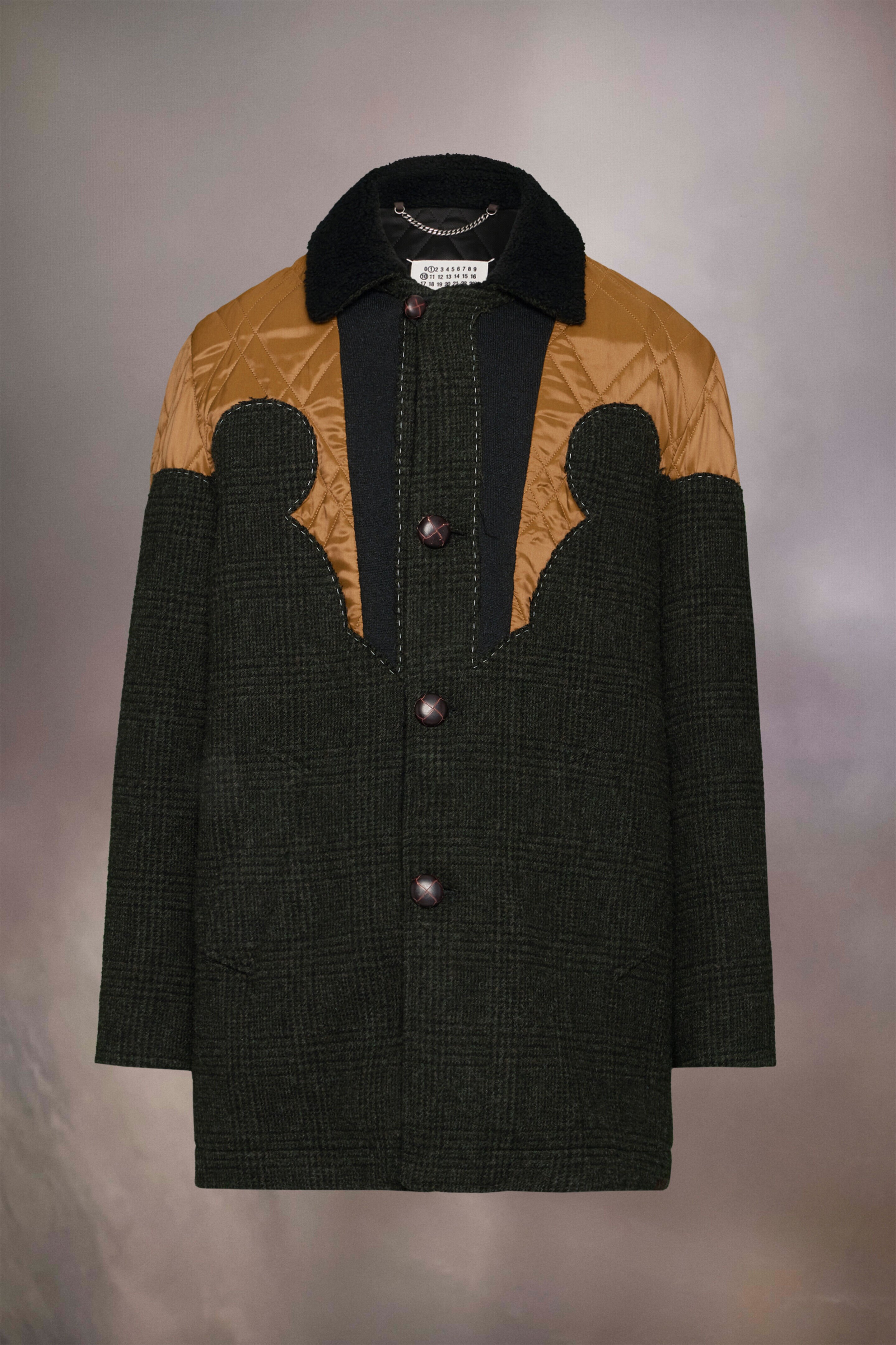 (image for) Jacke Mit Prince-Of-Wales-Passe | Maison Margiela Mm6 - 743