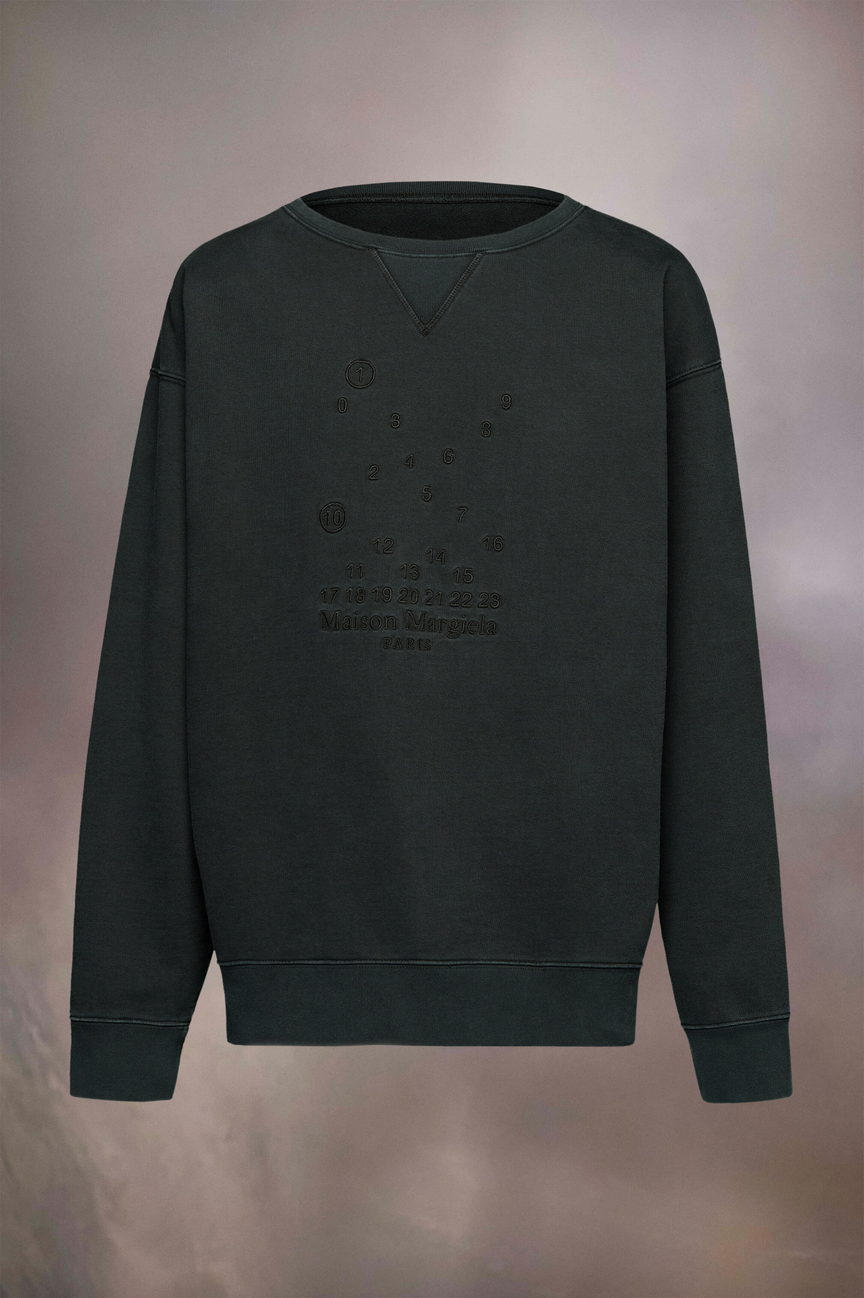 (image for) Sweatshirt Mit Numeric Logo | Maison Margiela Mm6 - 1106 - Click Image to Close