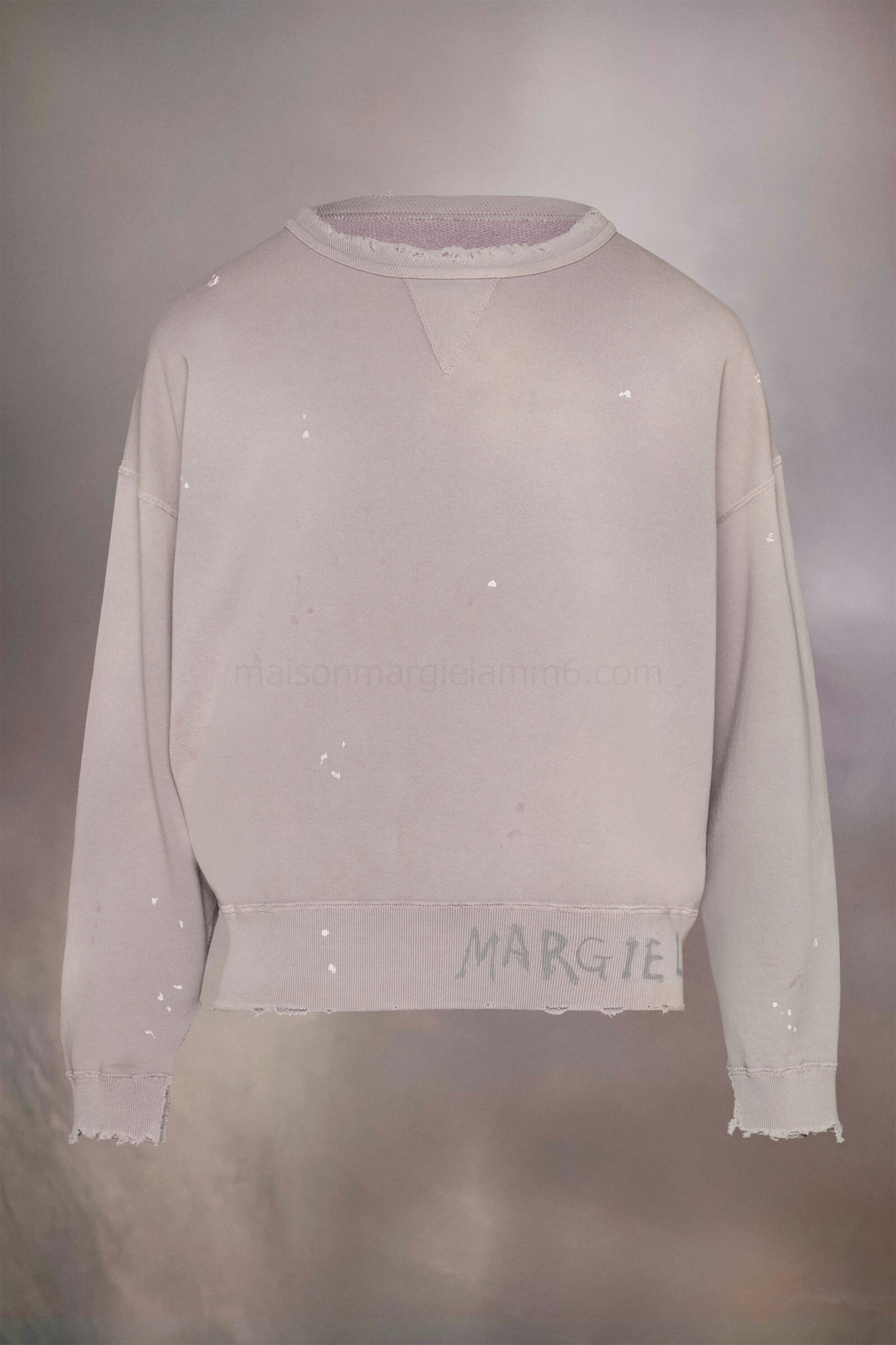 (image for) Sweatshirt Mit Handgeschriebenem Logo | Maison Margiela Mm6 - 1269