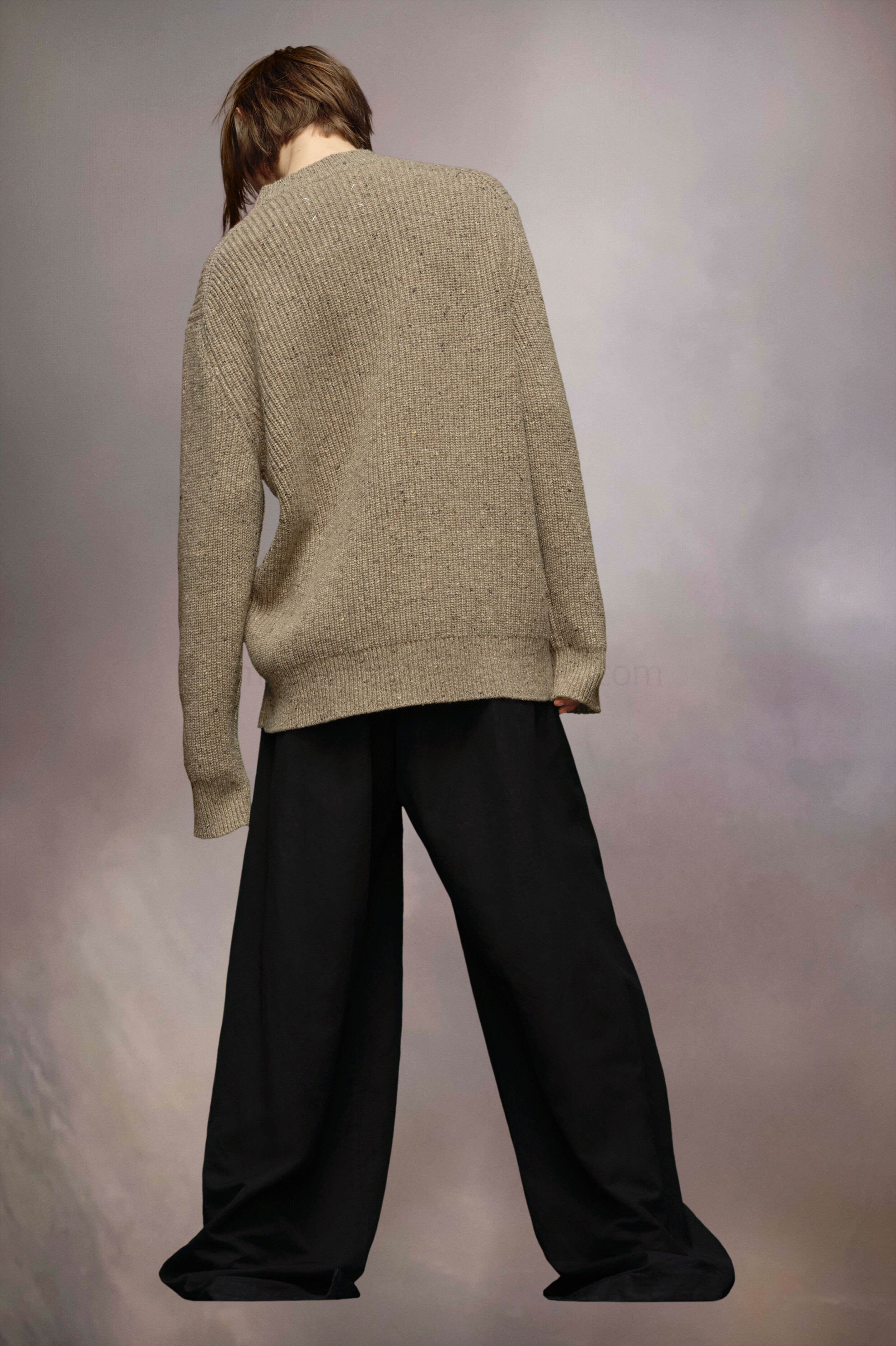 (image for) Pullover Im Klassischen Donegal-Strick | Maison Margiela Mm6 - 1132