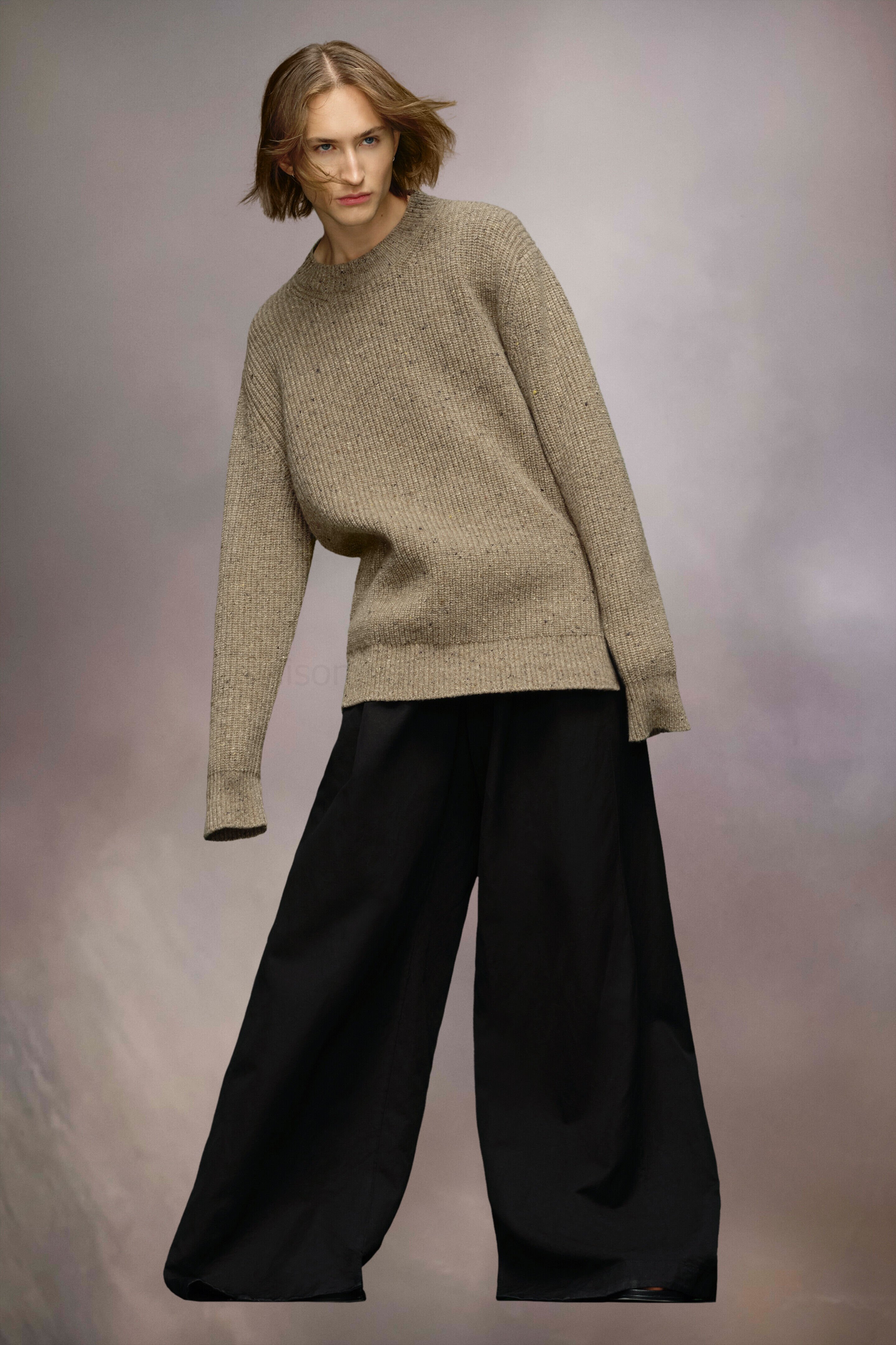 (image for) Pullover Im Klassischen Donegal-Strick | Maison Margiela Mm6 - 1132