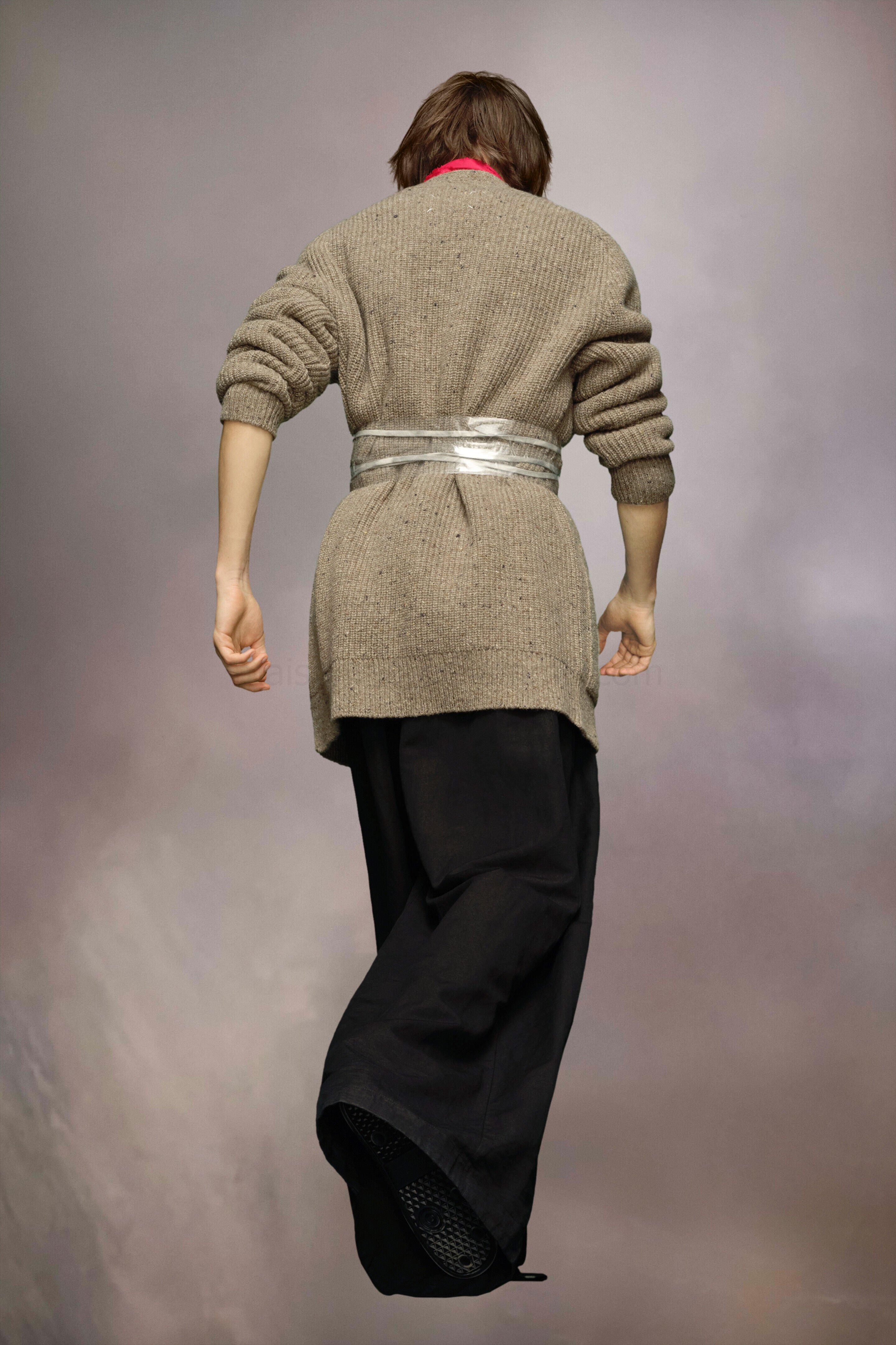 (image for) Cardigan Im Klassischen Donegal-Strick | Maison Margiela Mm6 - 1171