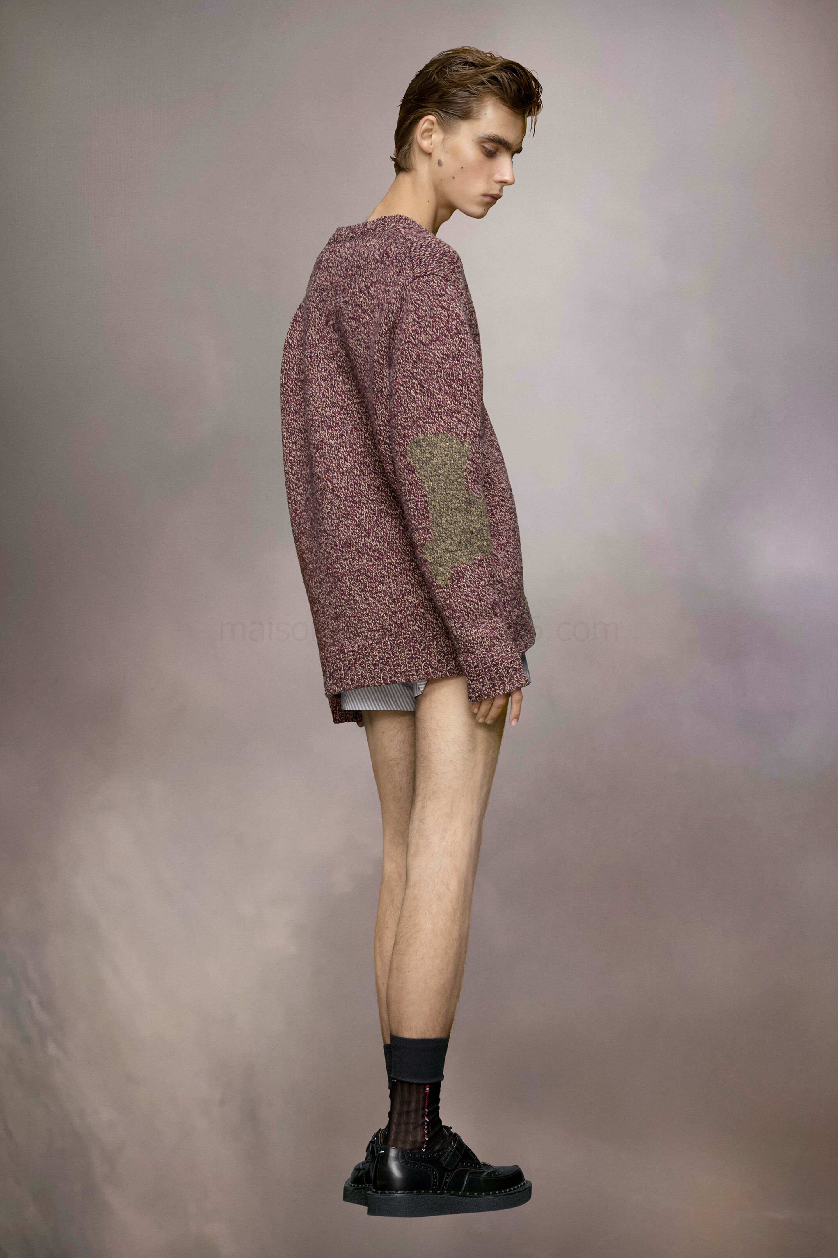 (image for) Cardigan Mit Detail In Flickoptik | Maison Margiela Mm6 - 753