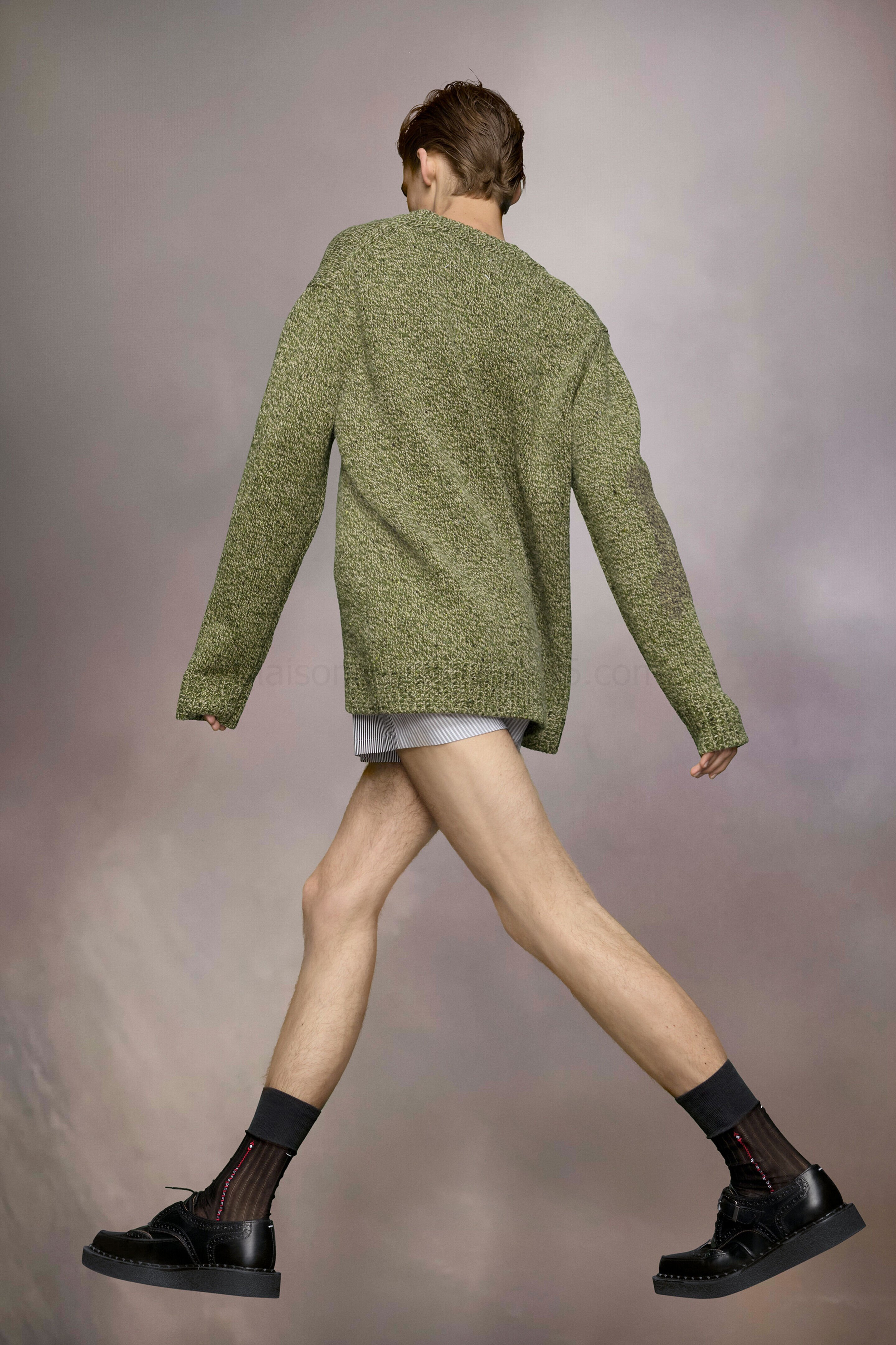 (image for) Cardigan Mit Detail In Flickoptik | Maison Margiela Mm6 - 809