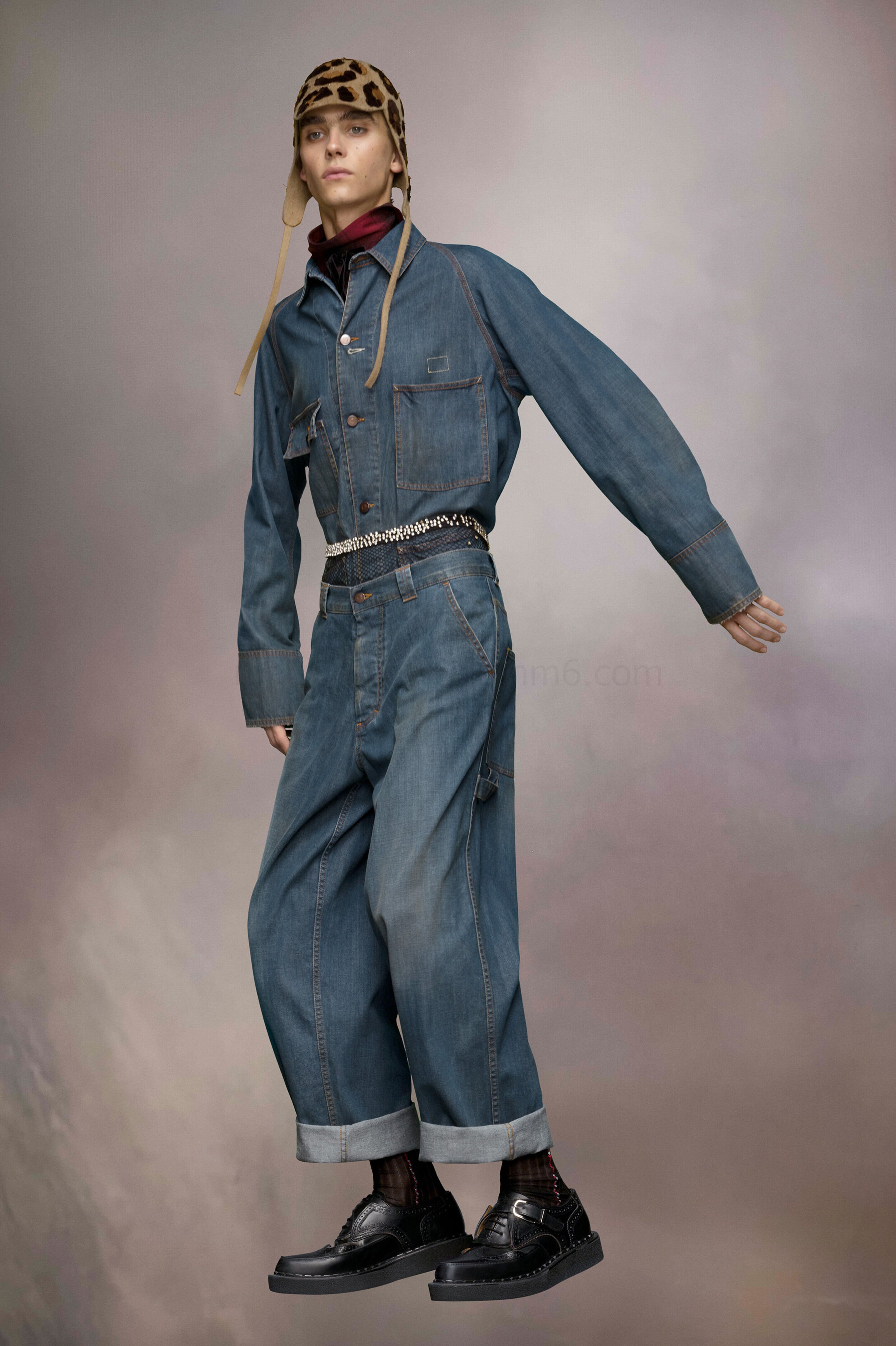 (image for) Jeans Mit Americana-Waschung | Maison Margiela Mm6 - 752