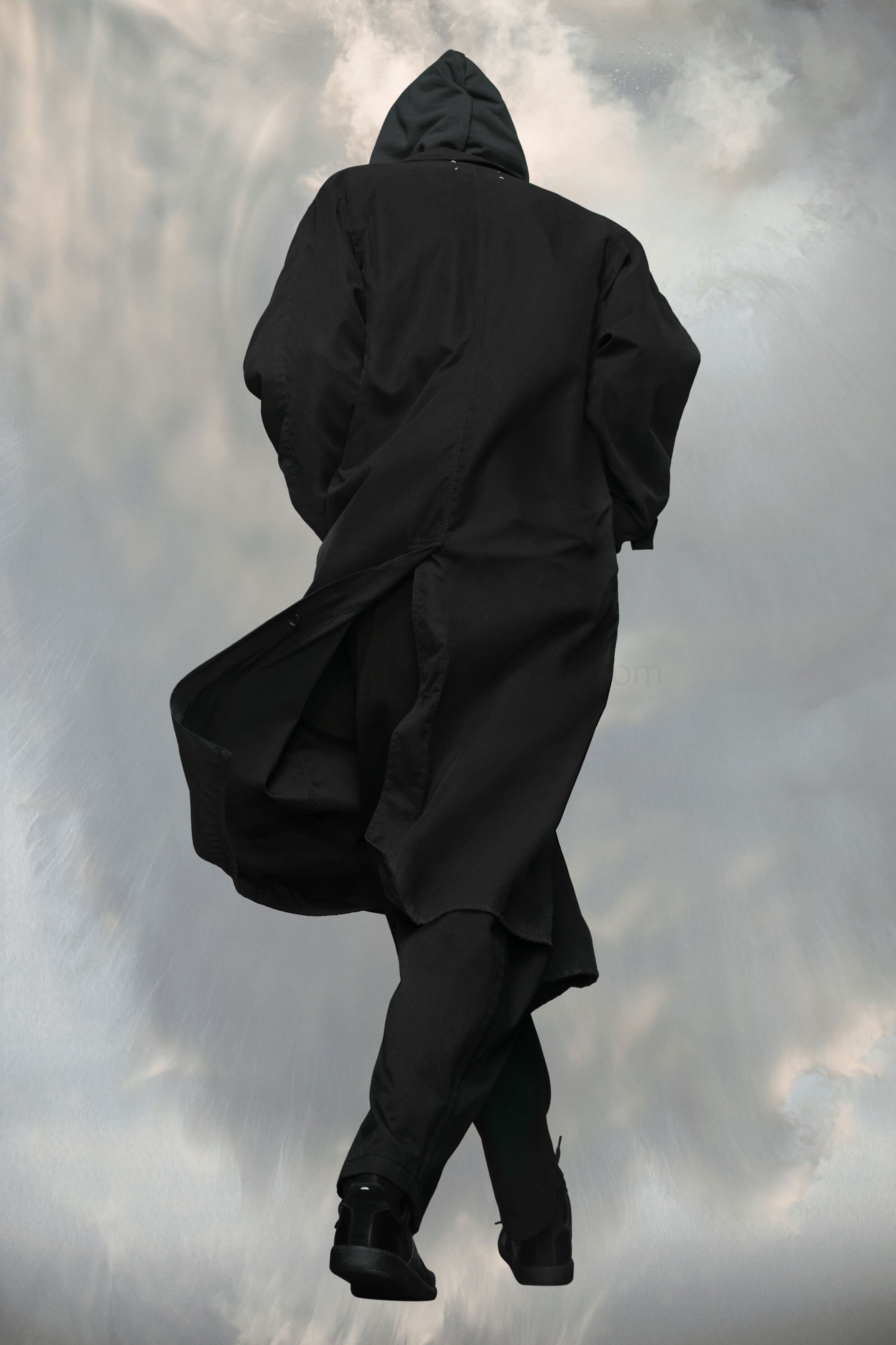 (image for) Trenchcoat Aus Gepeachter Baumwolle | Maison Margiela Mm6 - 1284