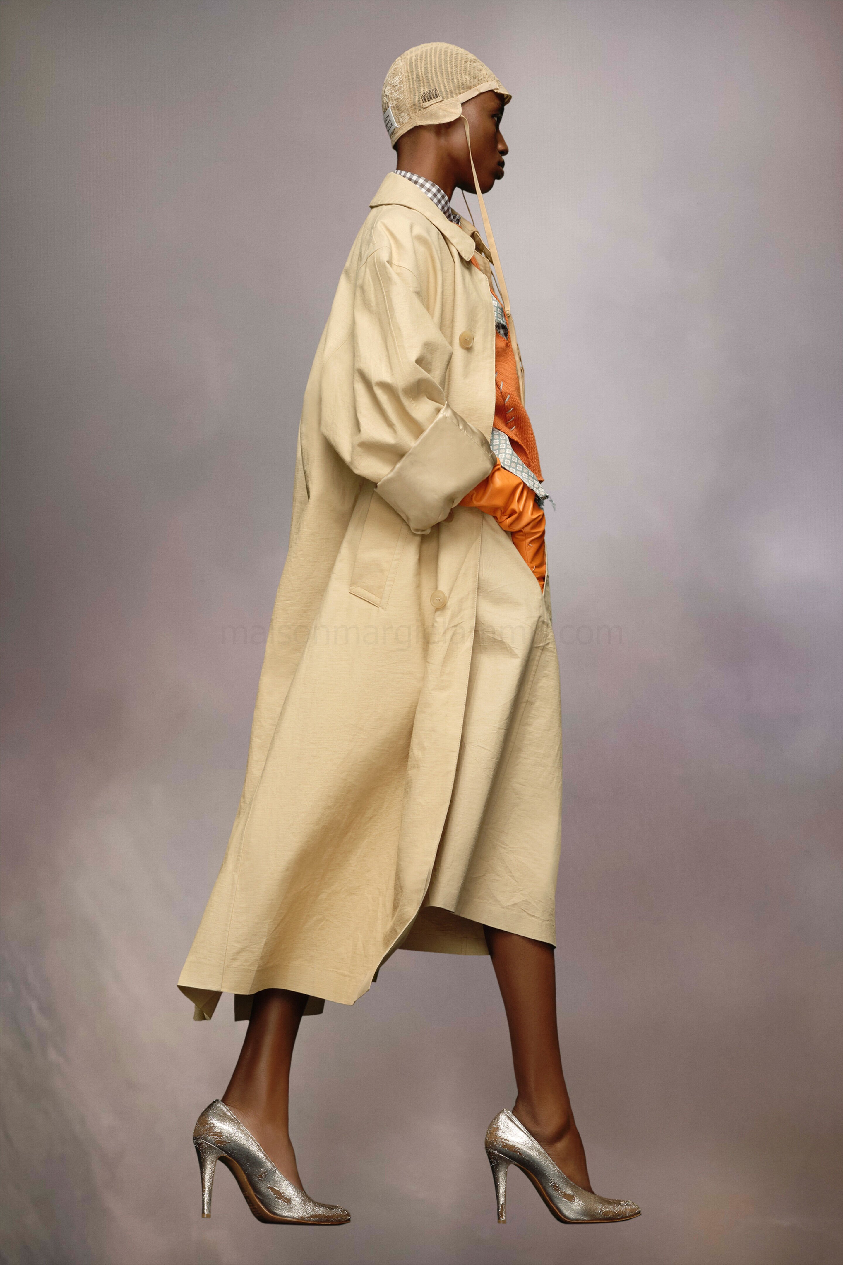 (image for) Trenchcoat Aus Utility-Baumwolle | Maison Margiela Mm6 - 975