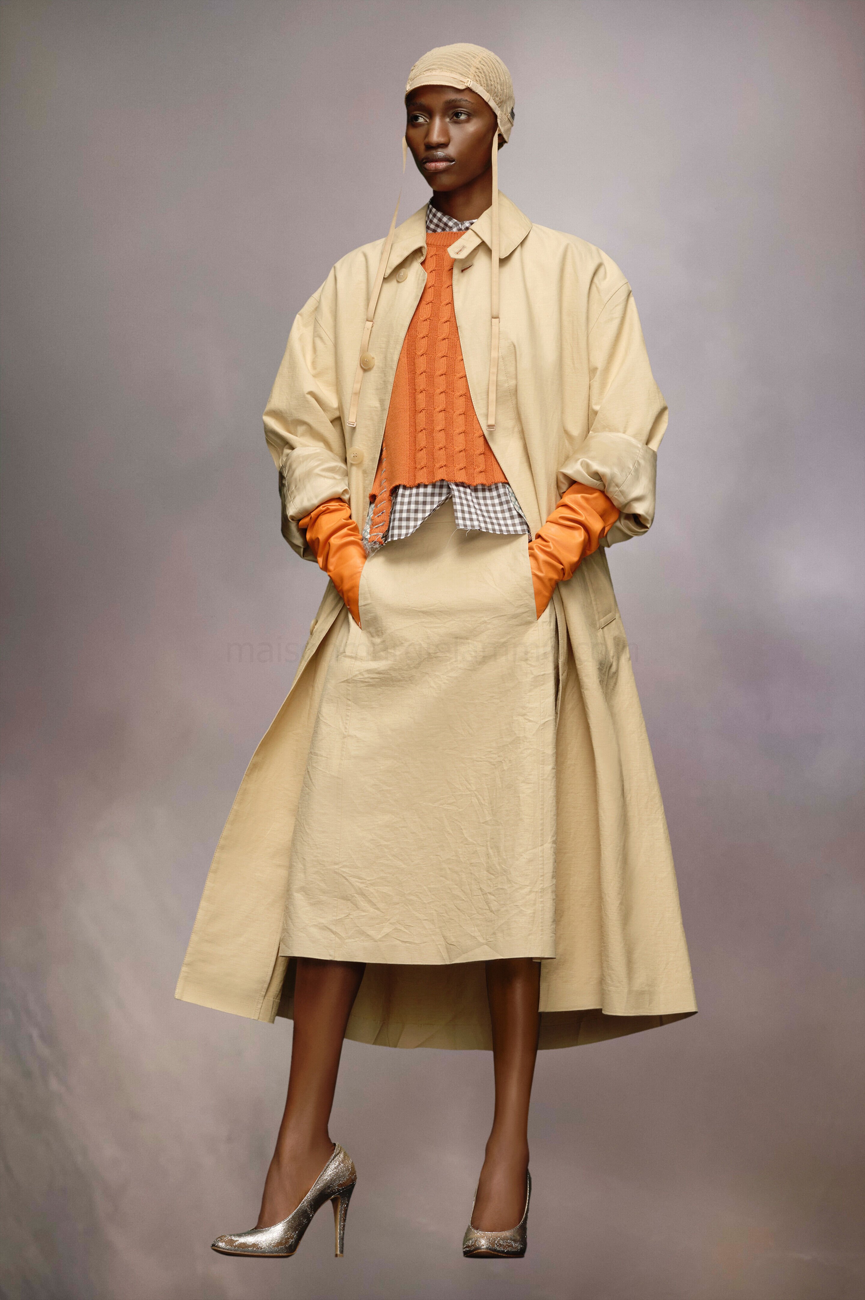 (image for) Trenchcoat Aus Utility-Baumwolle | Maison Margiela Mm6 - 975