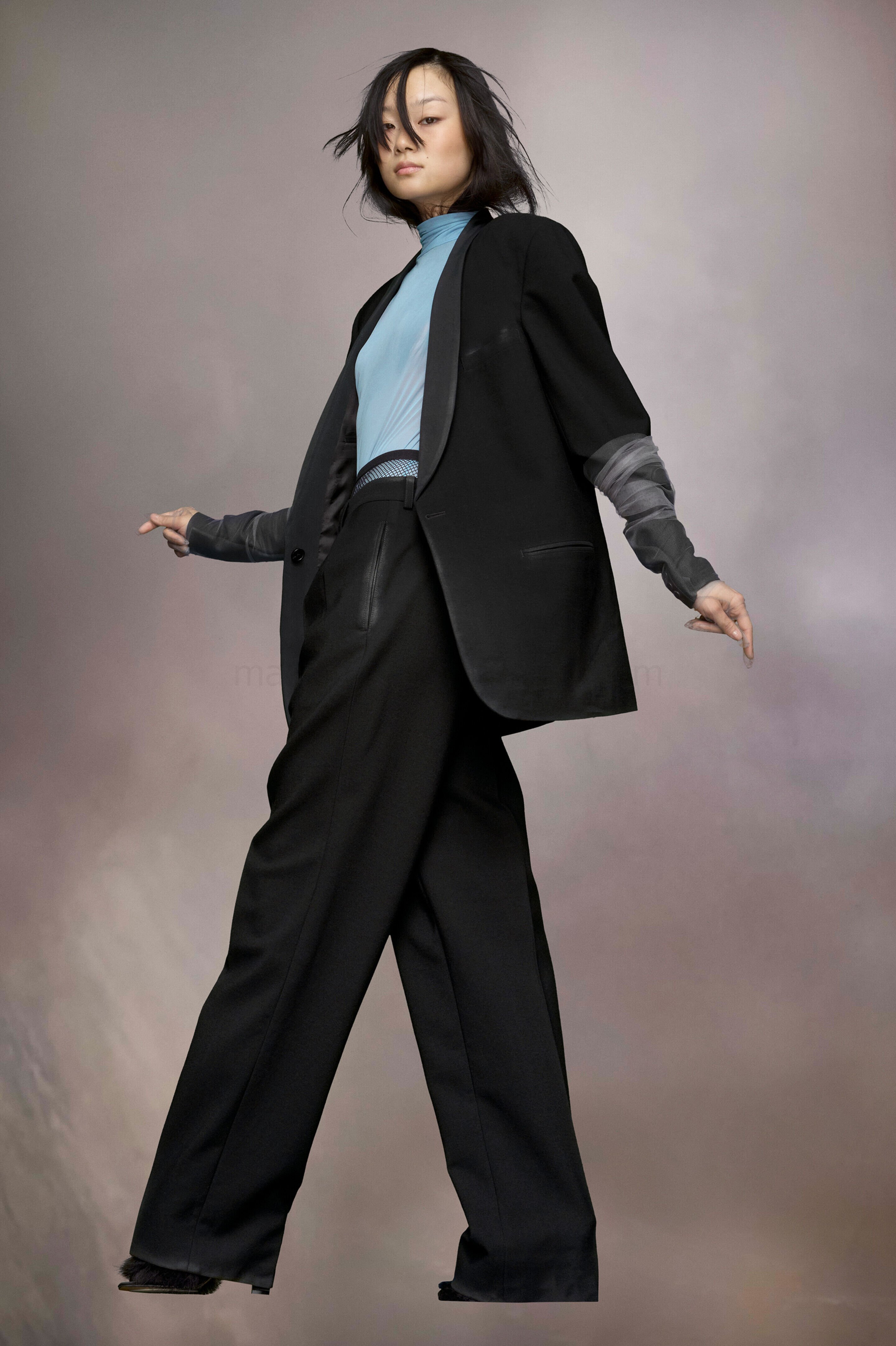 (image for) Blazer Aus Wollgabardine | Maison Margiela Mm6 - 1257