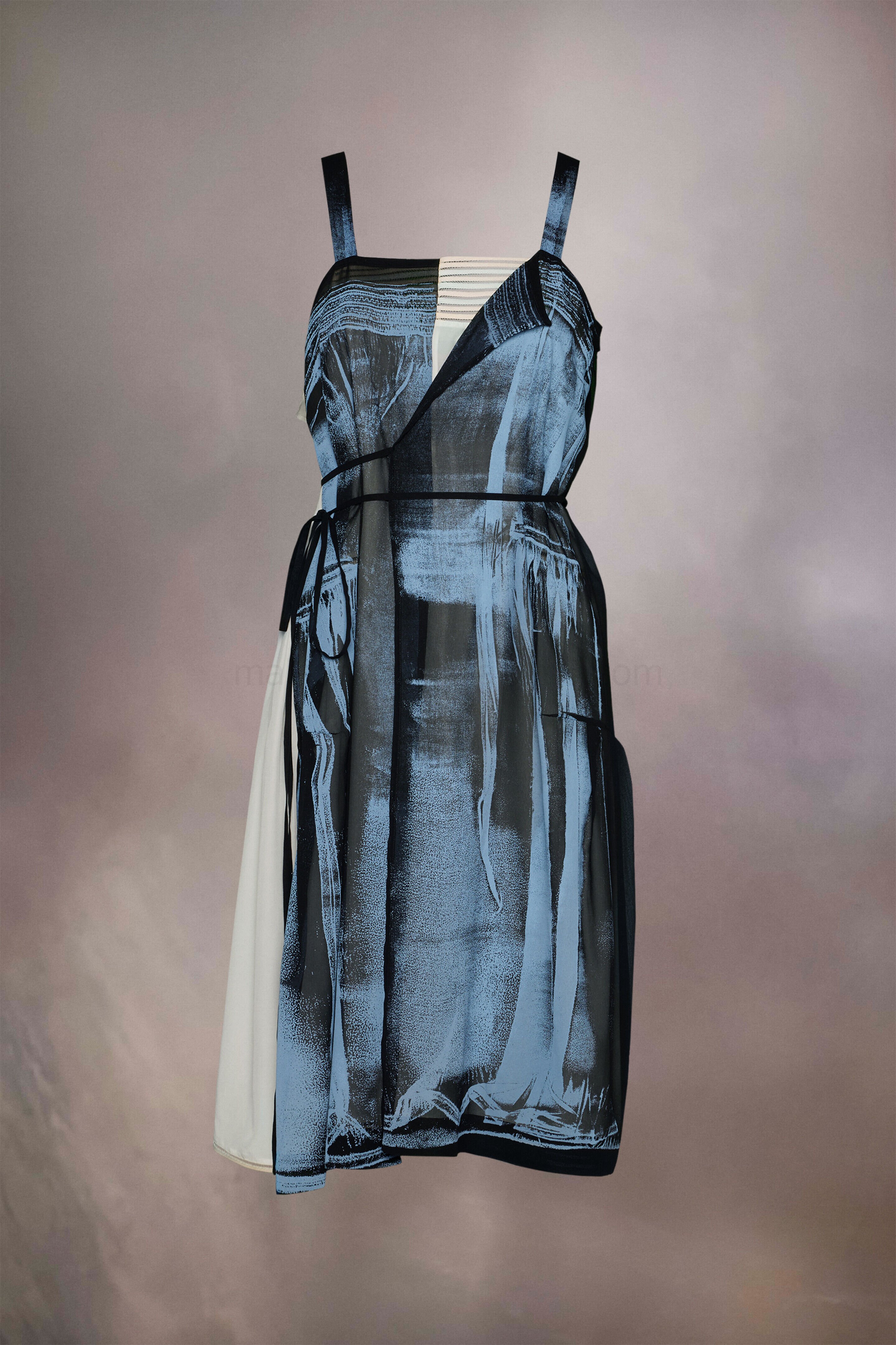 (image for) Freeze-Frame-Seidenkleid | Maison Margiela Mm6 - 785