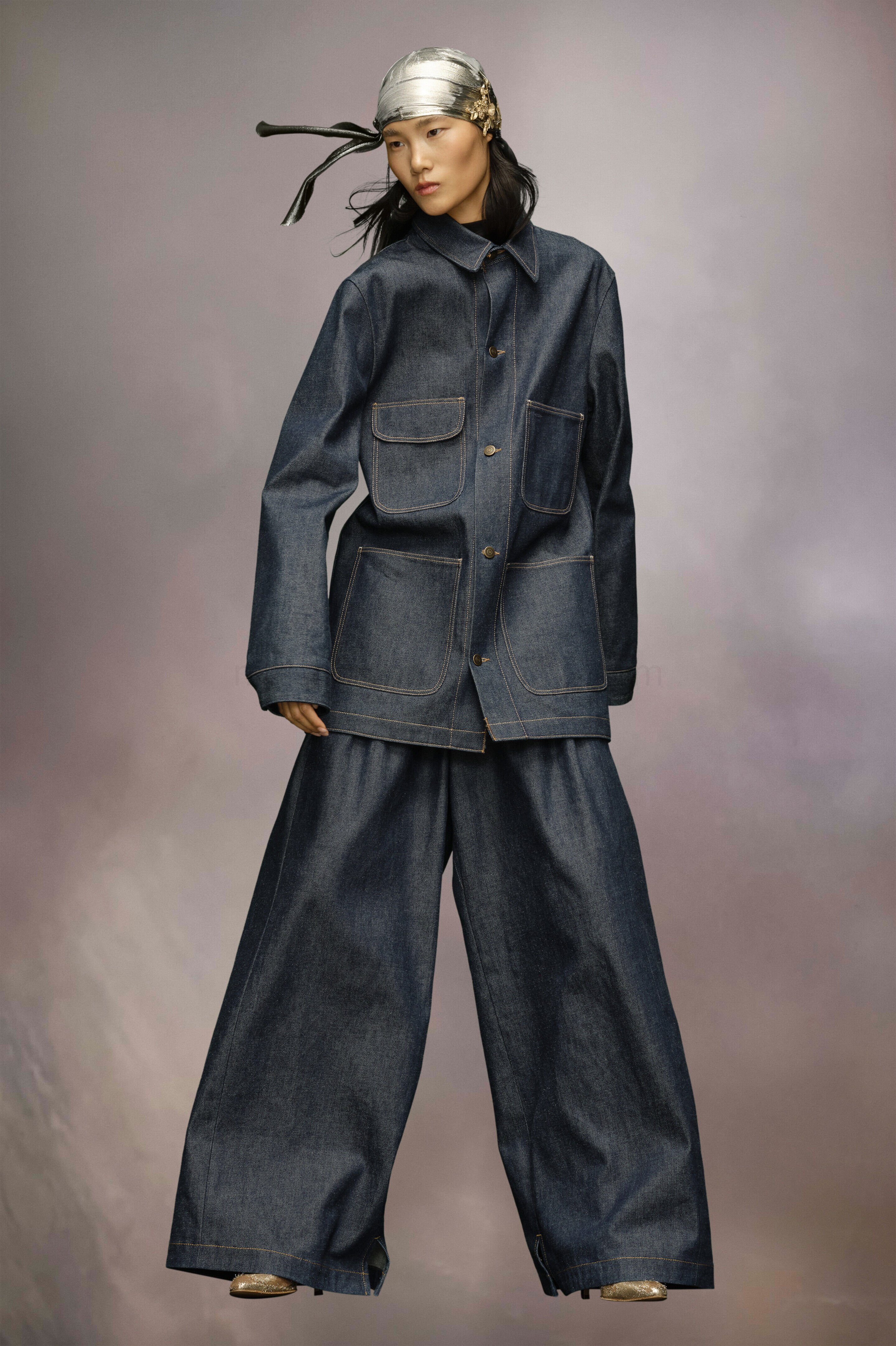 (image for) Oversize-Shirt Aus Denim | Maison Margiela Mm6 - 1233