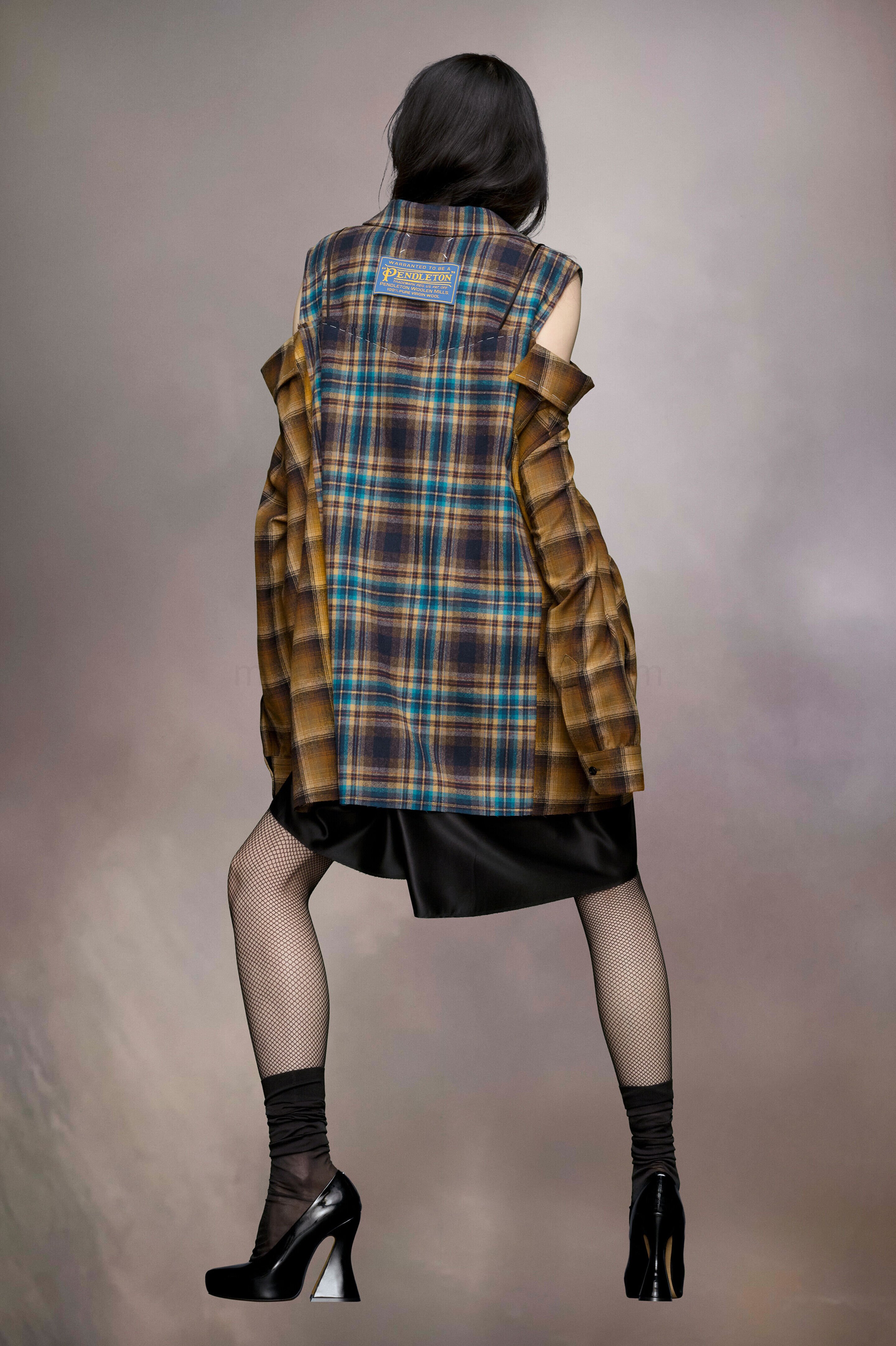 (image for) Pendleton Freeze-Frame-Kleid | Maison Margiela Mm6 - 1301