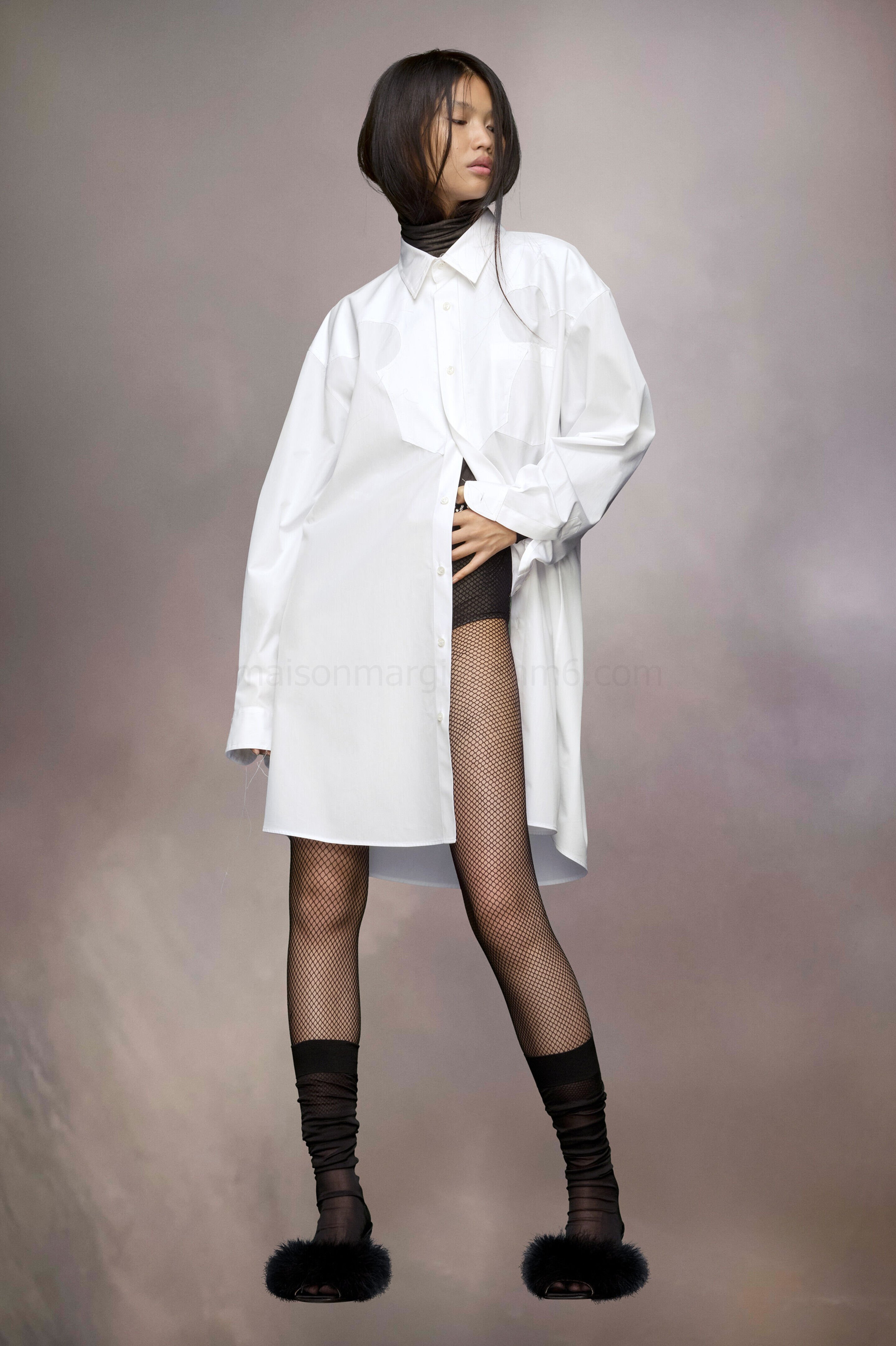 (image for) Hemdkleid Aus Baumwollpopeline | Maison Margiela Mm6 - 745