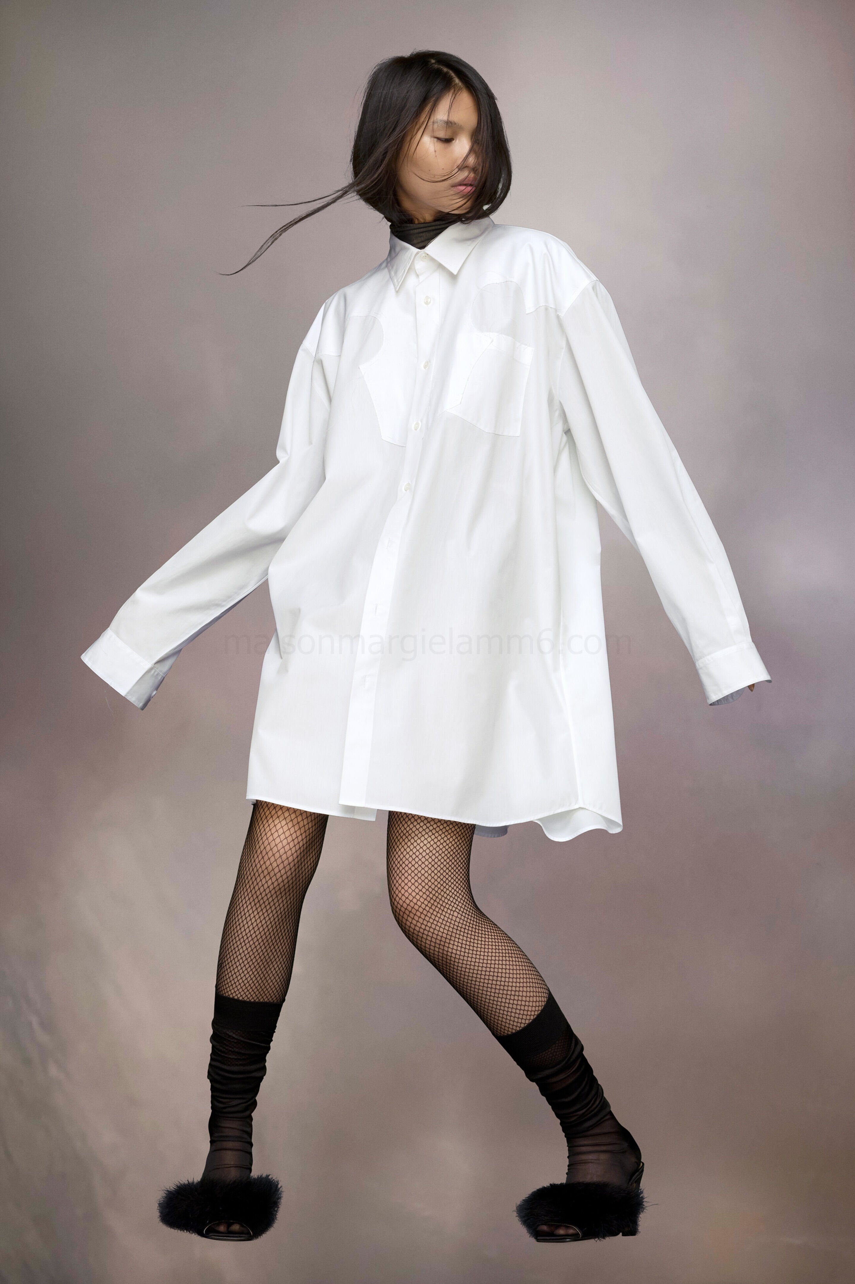 (image for) Hemdkleid Aus Baumwollpopeline | Maison Margiela Mm6 - 745