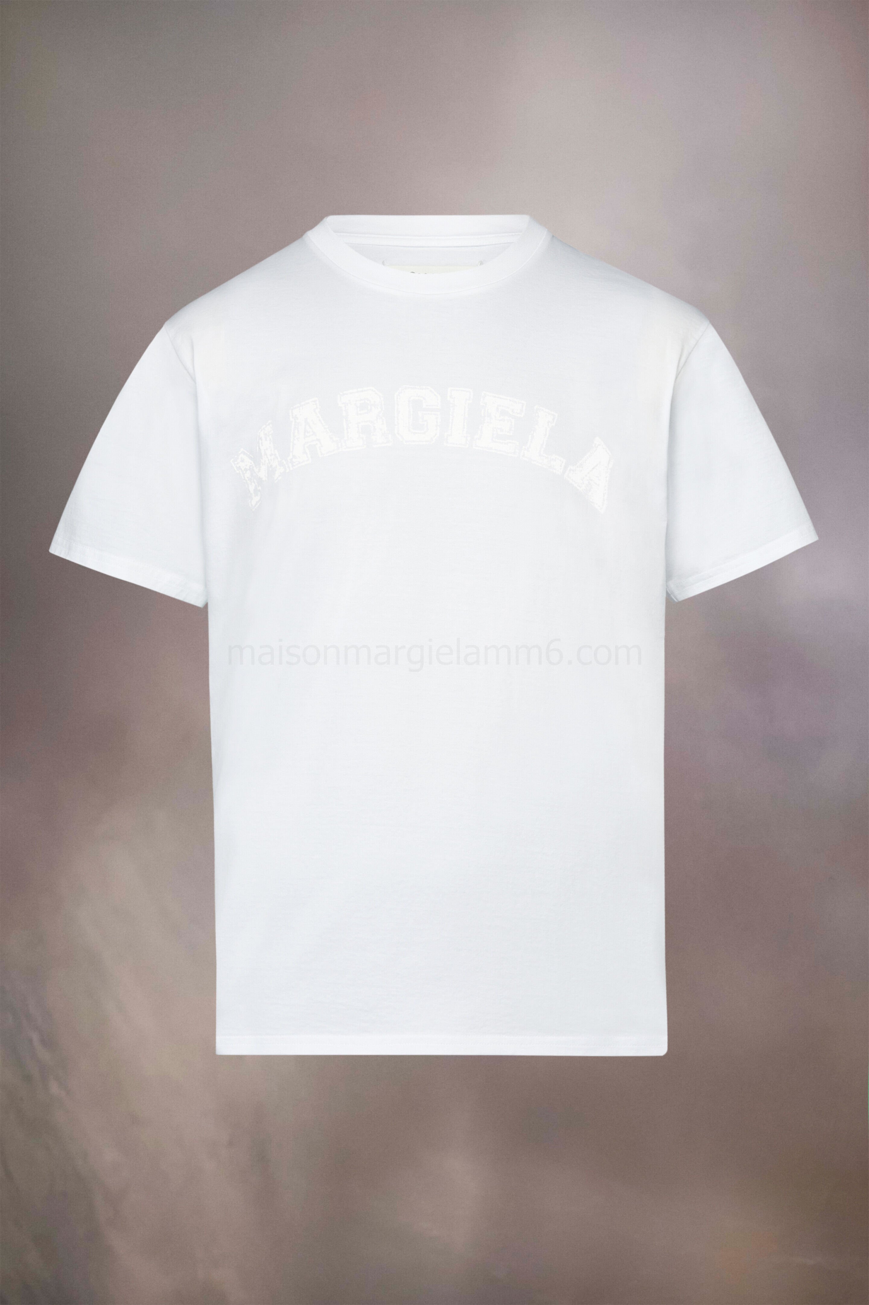 (image for) T-Shirt Aus Baumwolljersey Mit Logo | Maison Margiela Mm6 - 1134 - Click Image to Close