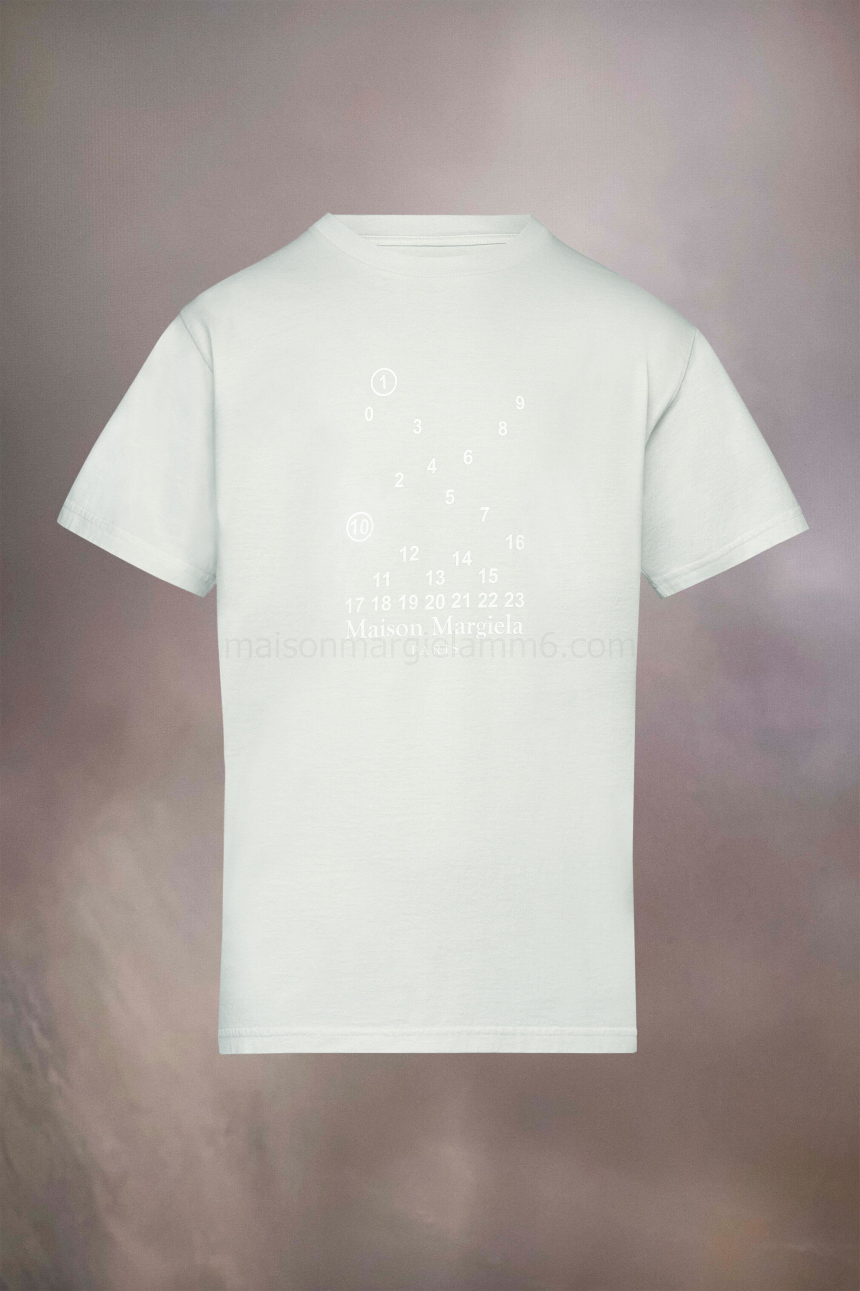 (image for) T-Shirt Mit Numeric Logo | Maison Margiela Mm6 - 1164