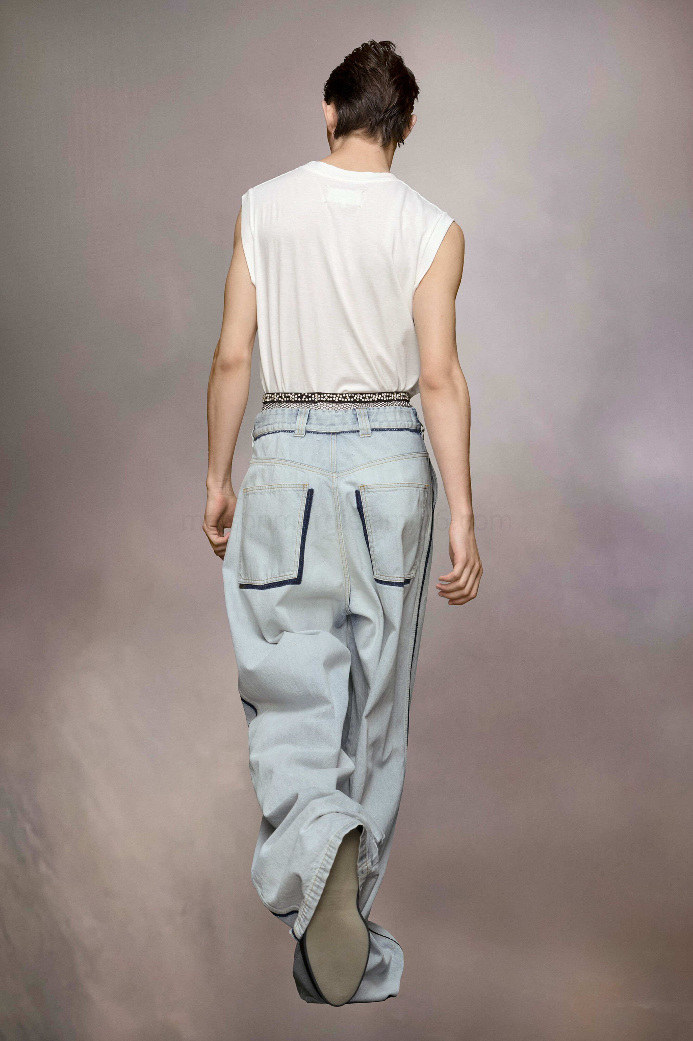 (image for) ÄRmelloses Cowboy-Top | Maison Margiela Mm6 - 823