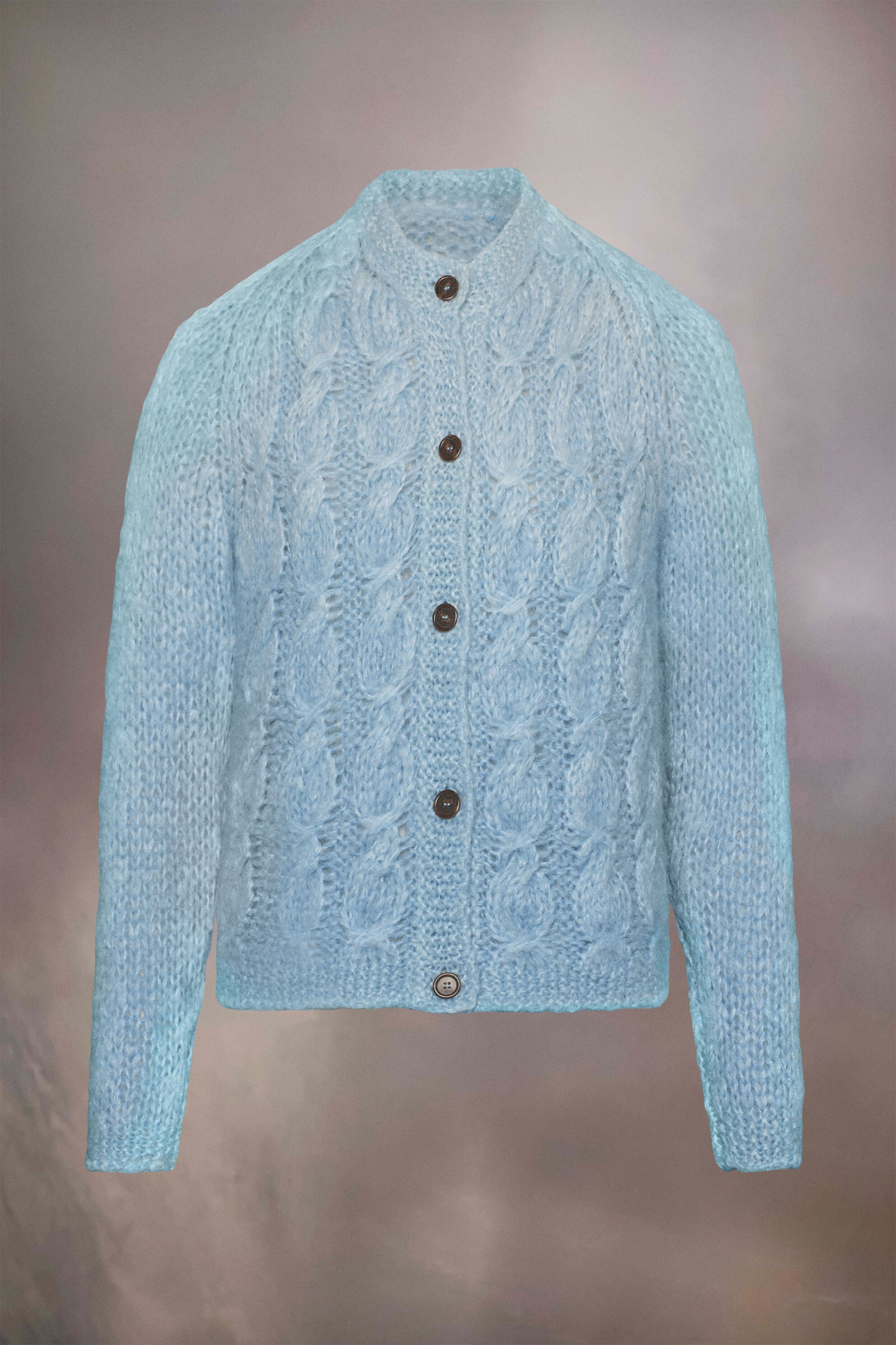 (image for) Cardigan Aus Gebleichtem Mohair | Maison Margiela Mm6 - 775