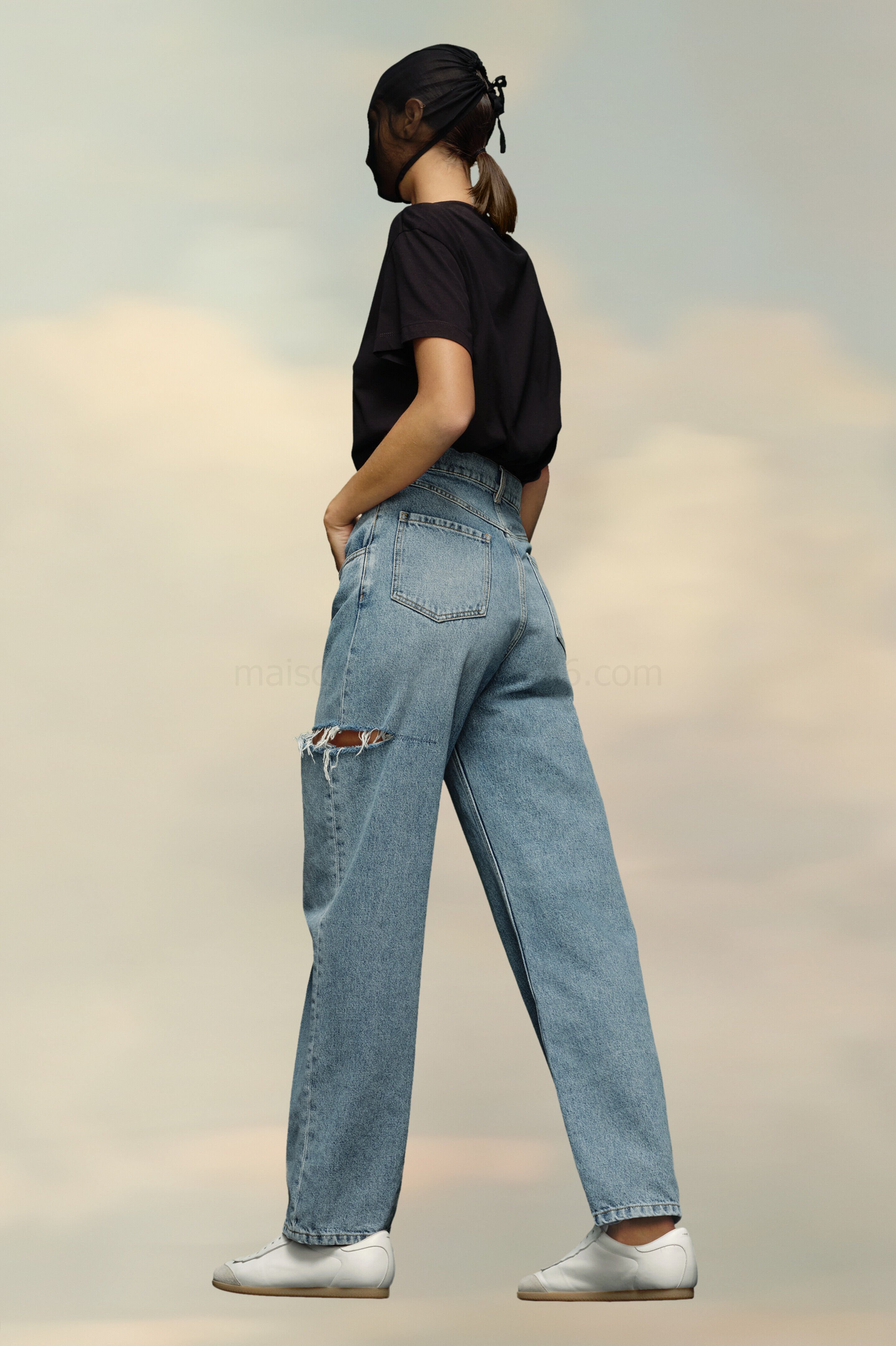 (image for) Denimjeans Mit Schlitzen | Maison Margiela Mm6 - 939