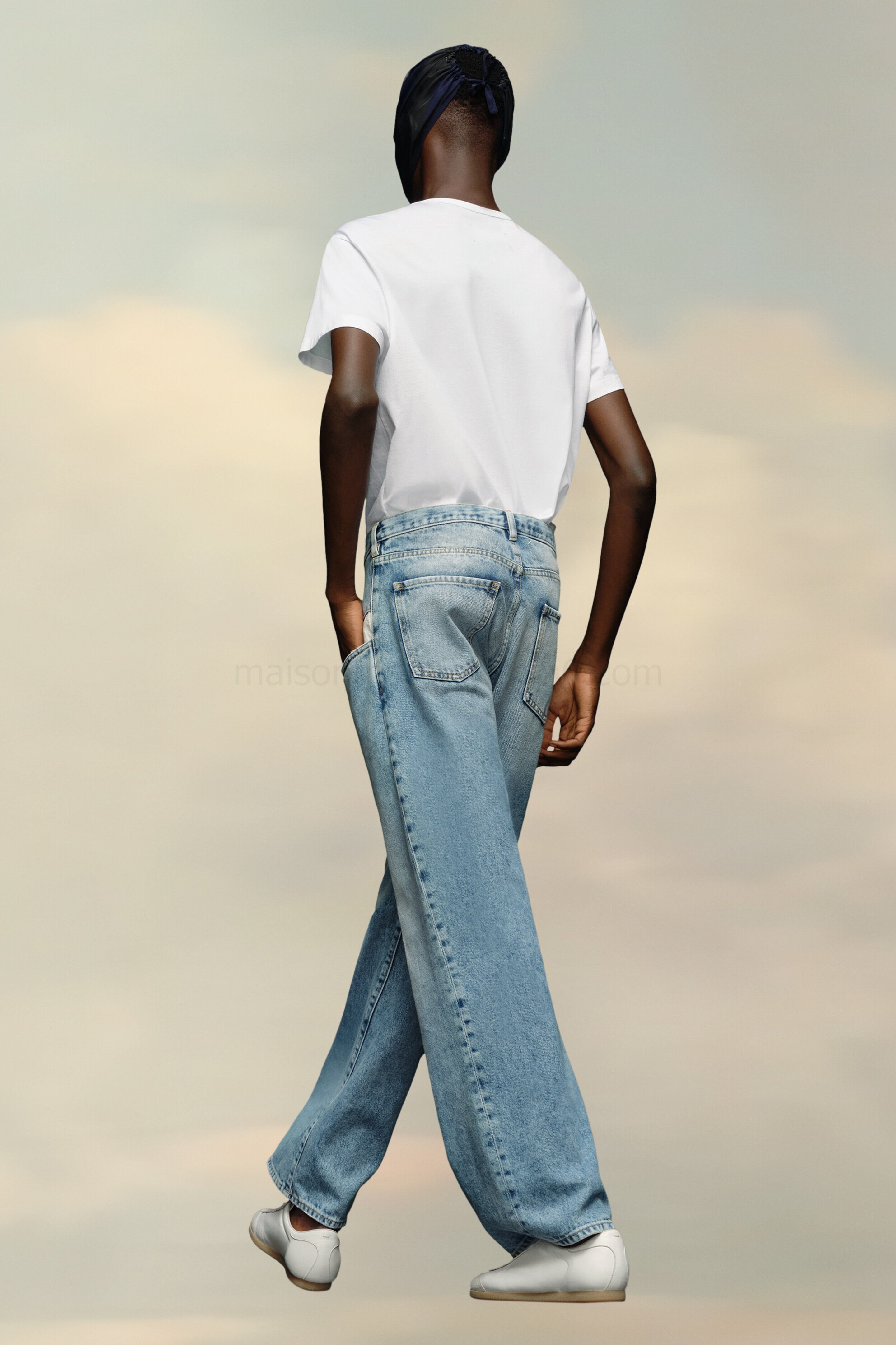 (image for) Gerade Geschnittene Jeans Mit Kontrastierenden Taschen | Maison Margiela Mm6 - 940