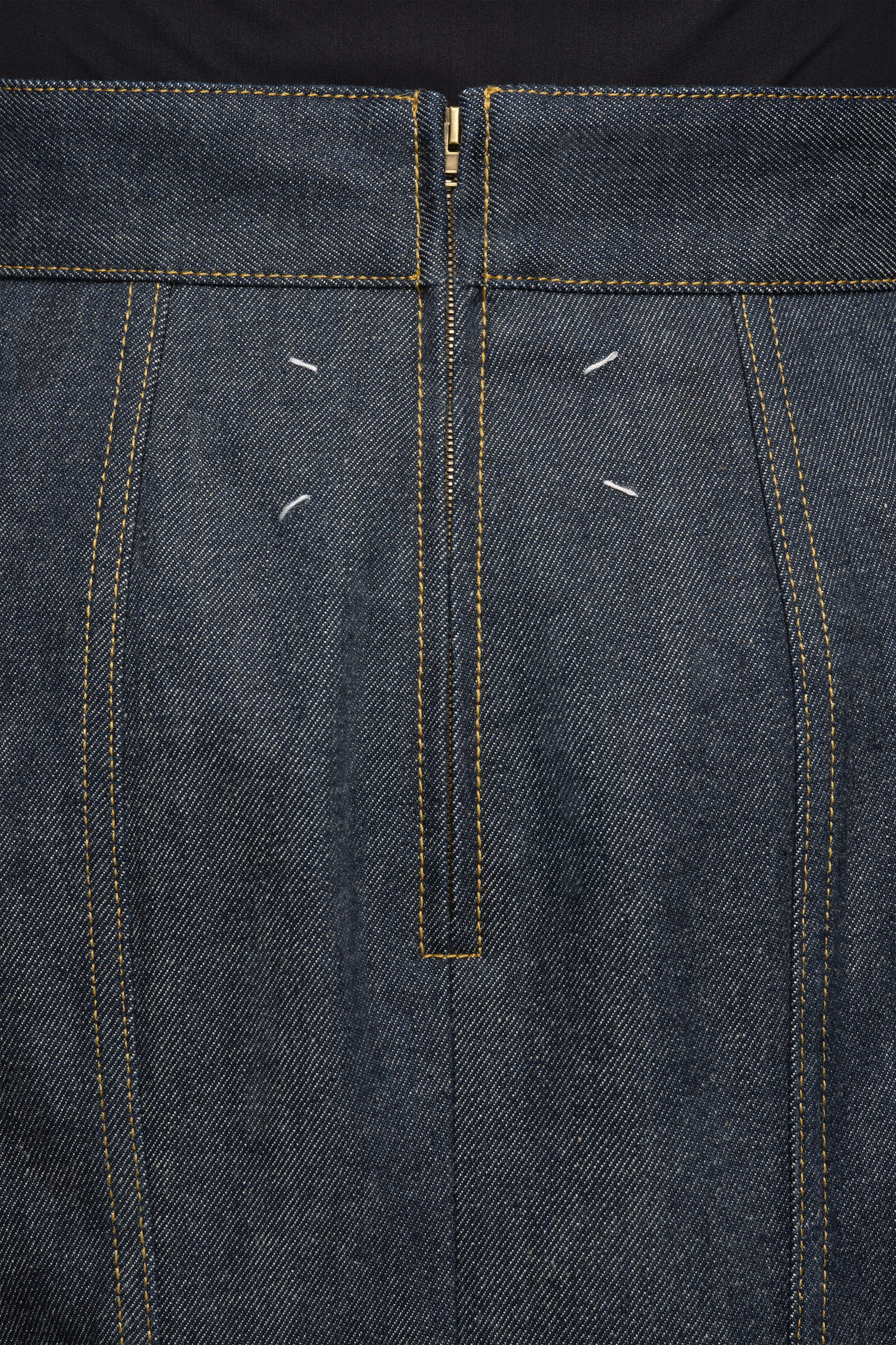 (image for) Faltenrock Aus Denim | Maison Margiela Mm6 - 1119