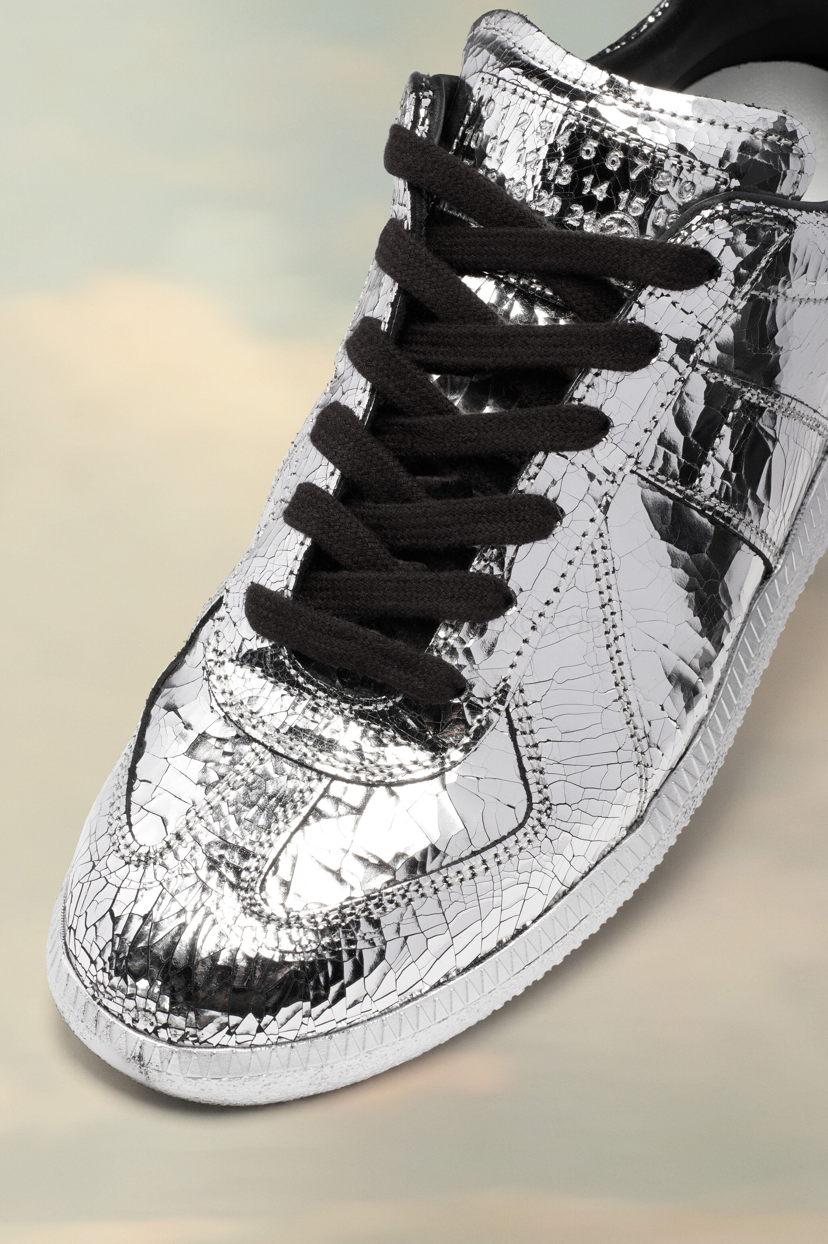 (image for) Replica Sneakers In Broken Mirror-Optik | Maison Margiela Mm6 - 1740