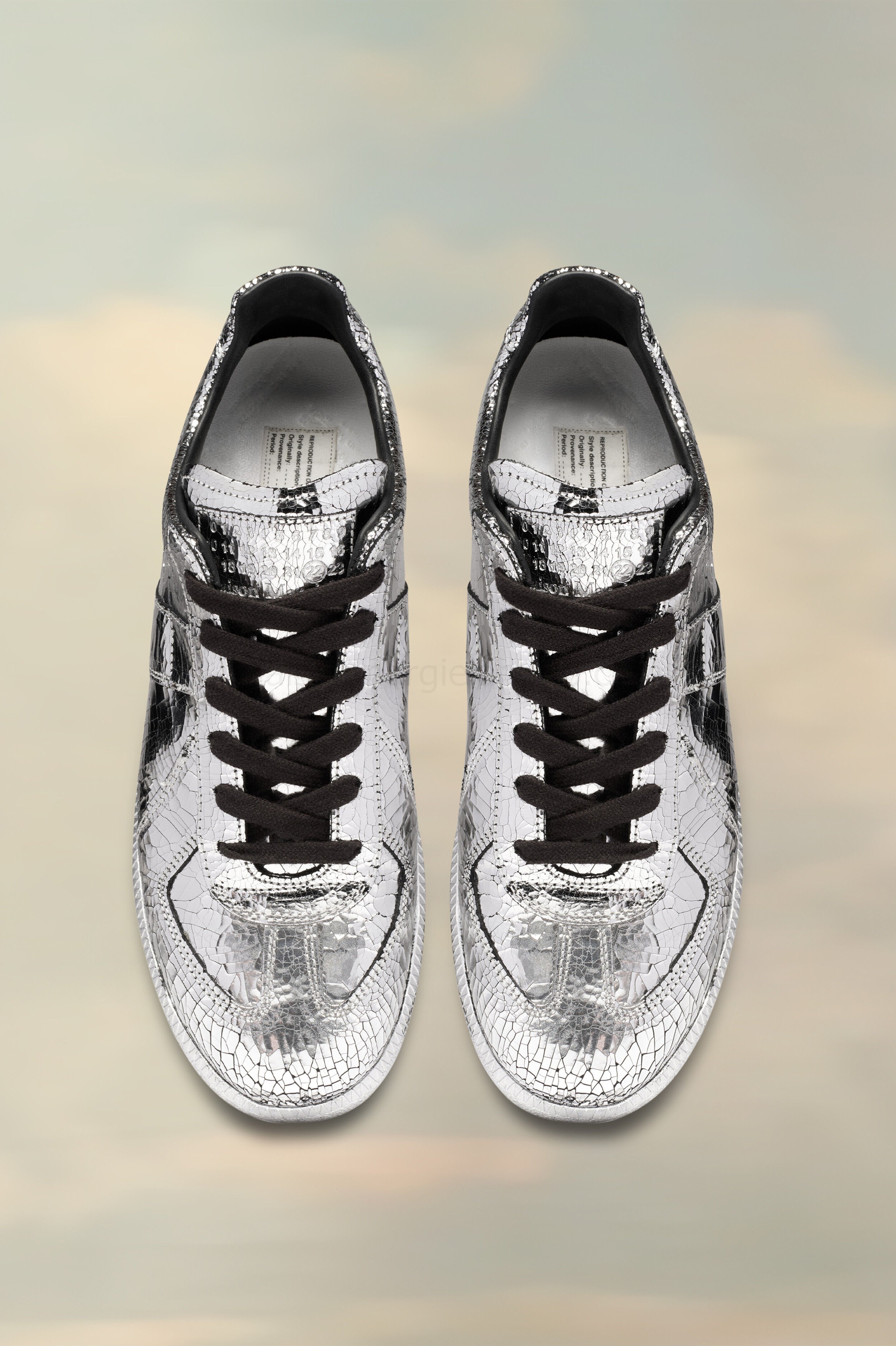 (image for) Replica Sneakers In Broken Mirror-Optik | Maison Margiela Mm6 - 1740