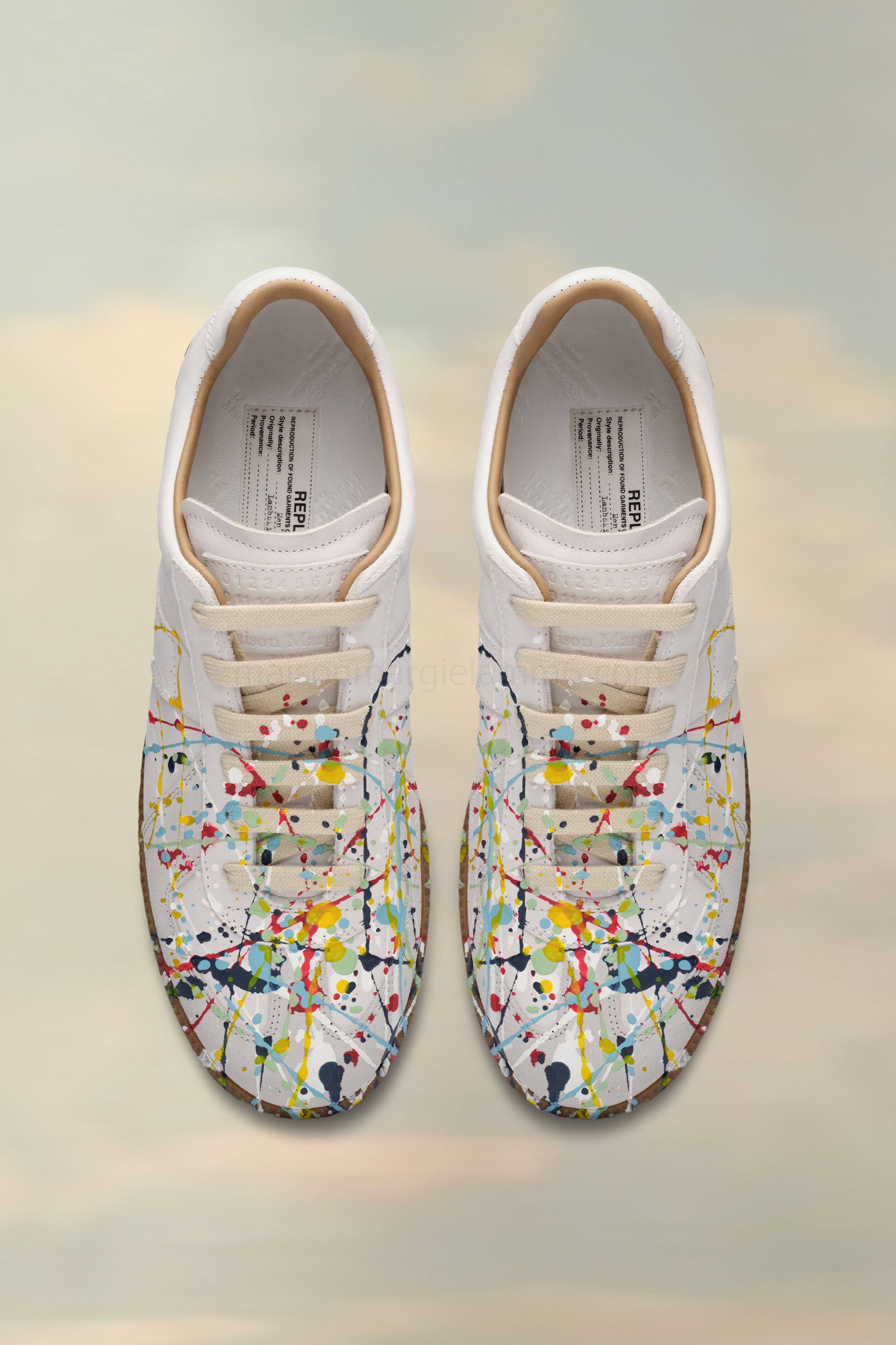 (image for) Replica Sneakers Mit Farbeffekt | Maison Margiela Mm6 - 1672