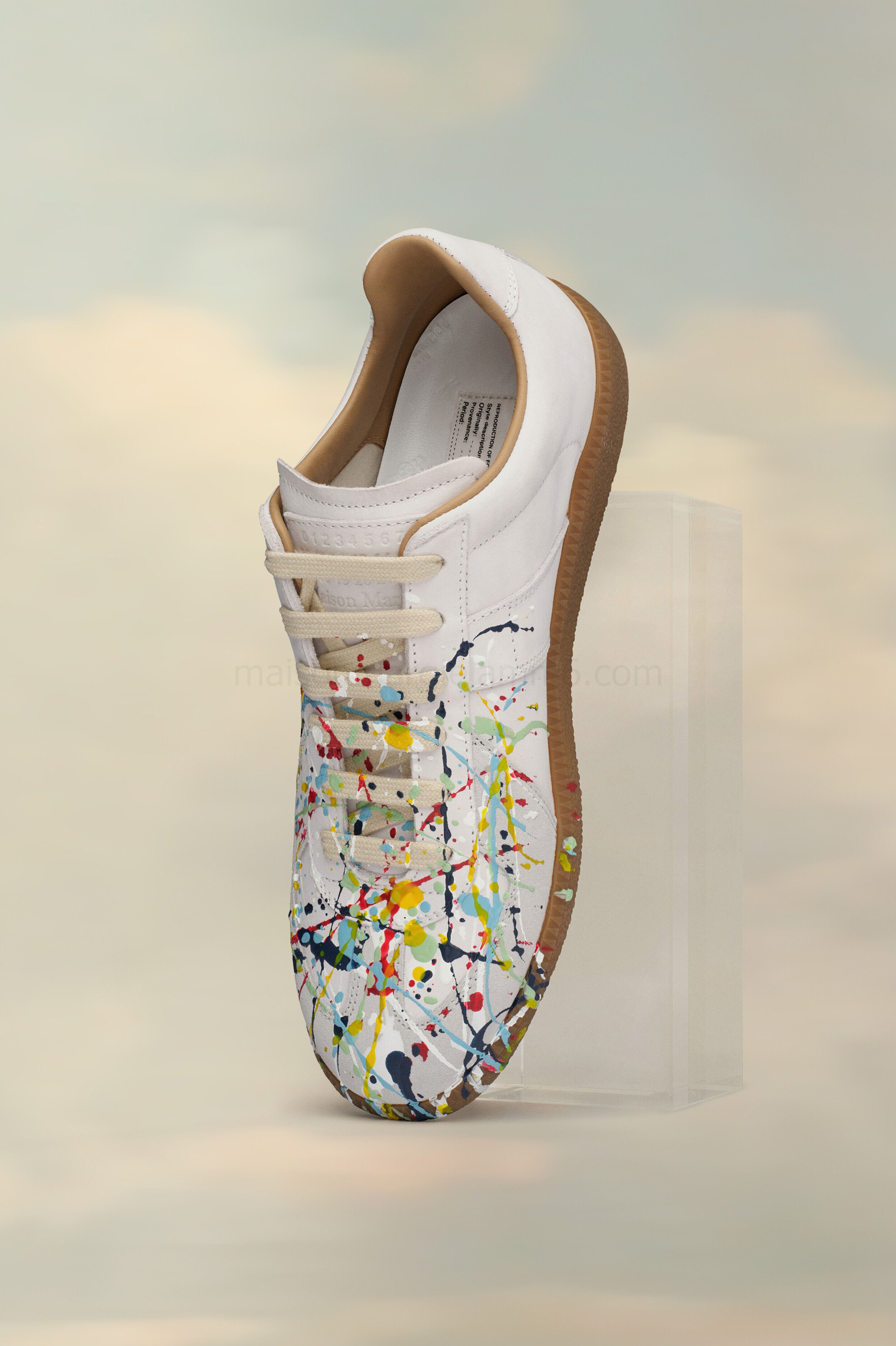 (image for) Replica Sneakers Mit Farbeffekt | Maison Margiela Mm6 - 1672 - Click Image to Close