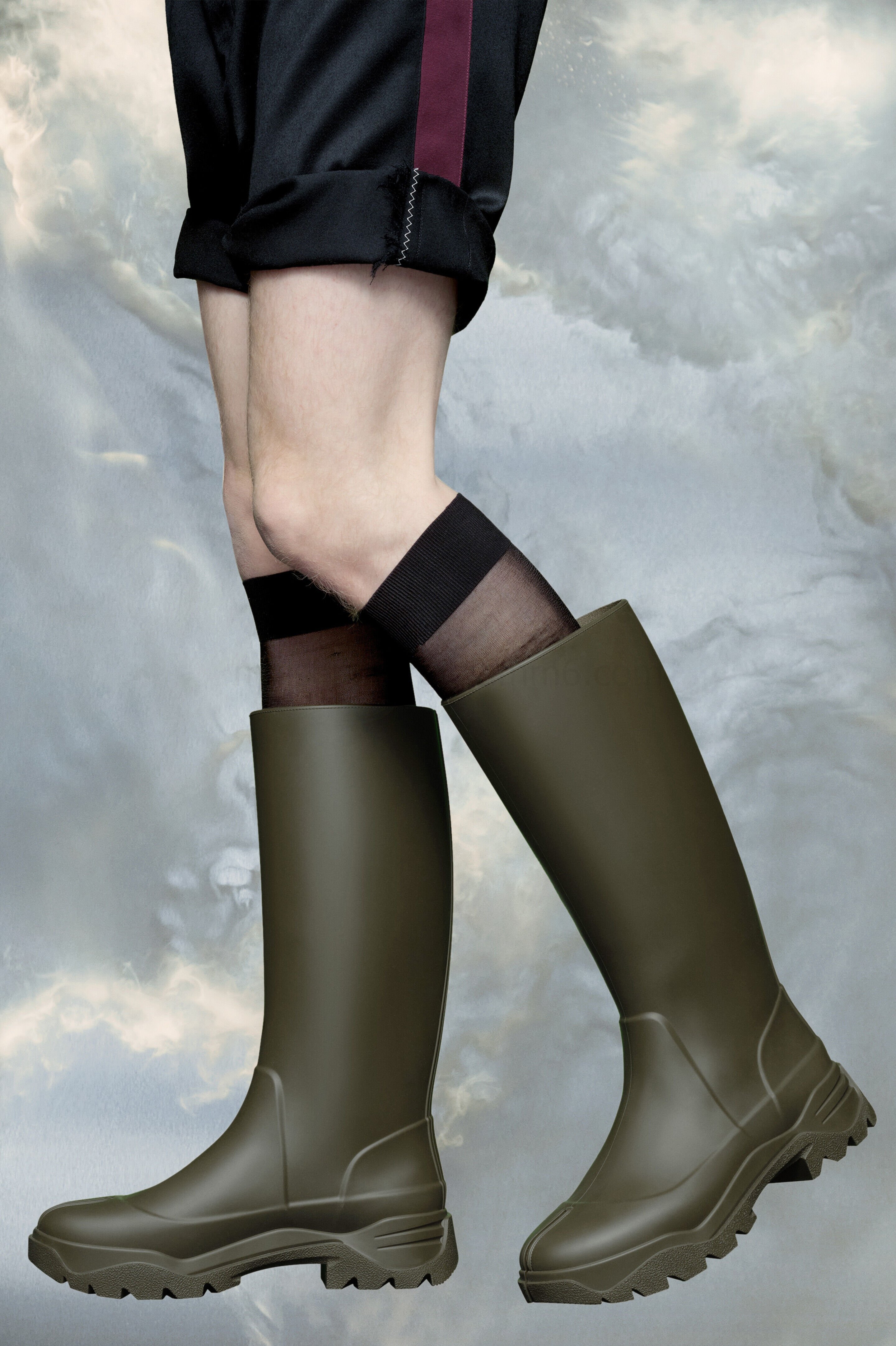 (image for) Tabi Rain Boots | Maison Margiela Mm6 - 1862