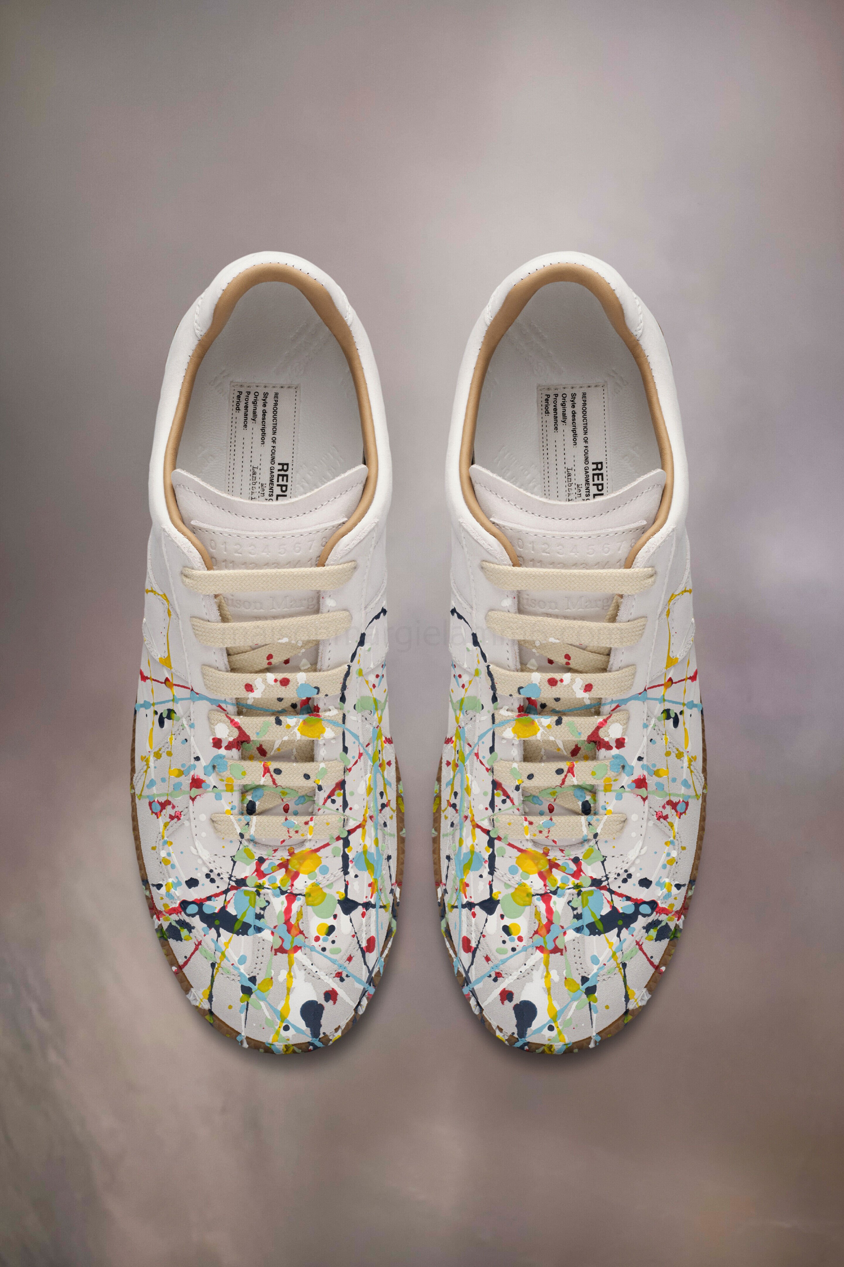 (image for) Replica Sneakers Mit Farbeffekt | Maison Margiela Mm6 - 1806