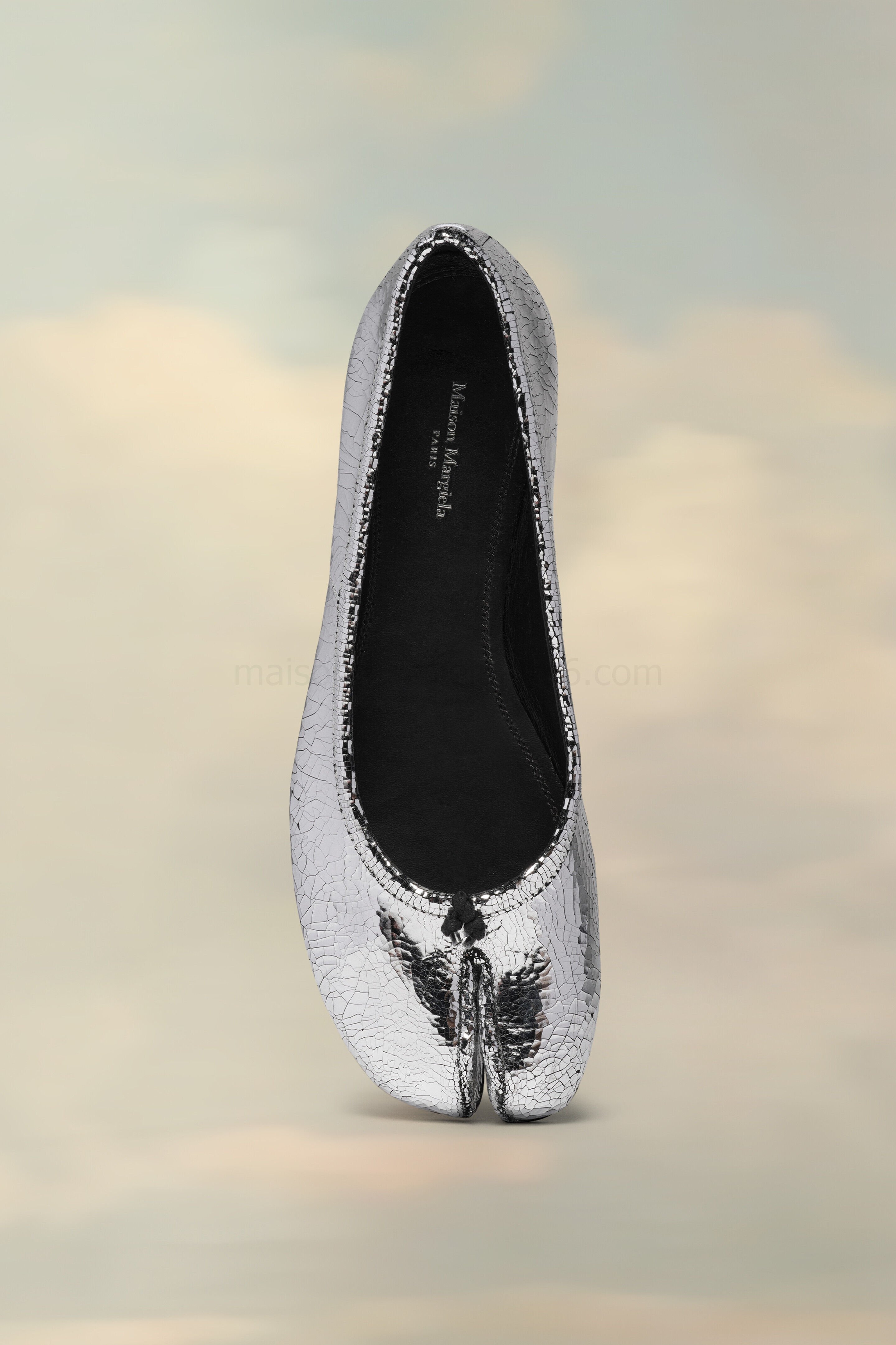 (image for) Tabi Ballerinas In Broken Mirror-Optik | Maison Margiela Mm6 - 1700