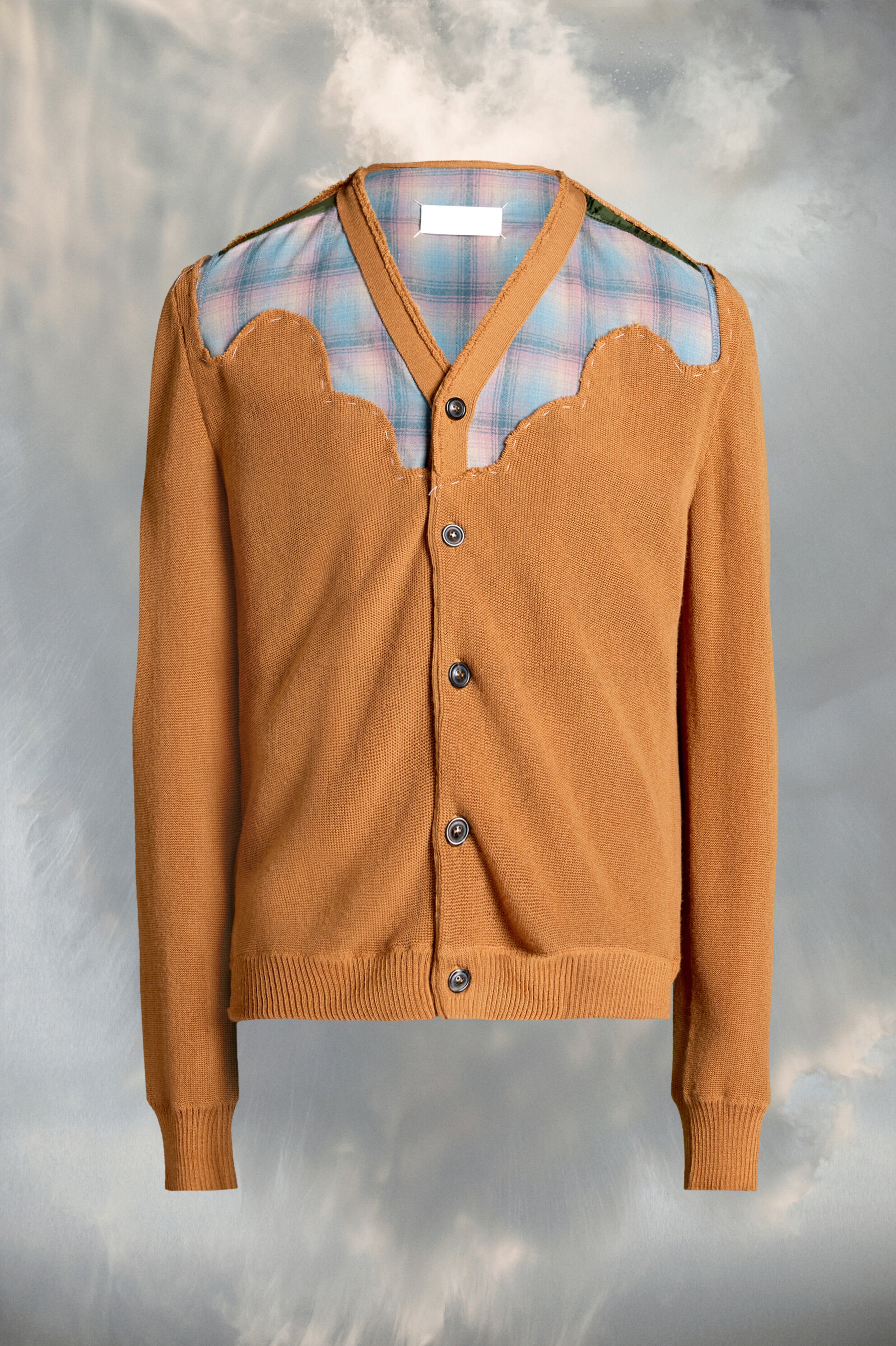 (image for) Cardigan Aus Pendleton-Wolle | Maison Margiela Mm6 - 924