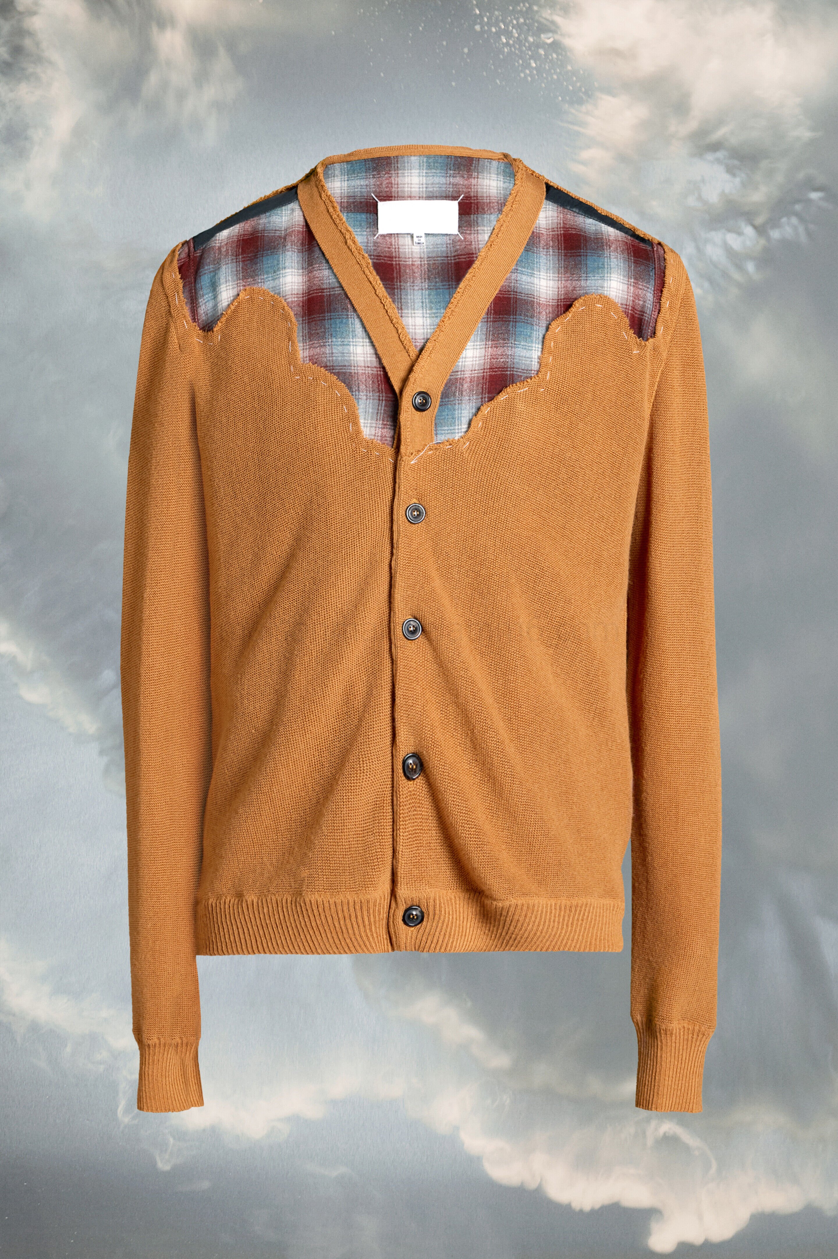 (image for) Cardigan Aus Pendleton-Wolle | Maison Margiela Mm6 - 1118 - Click Image to Close