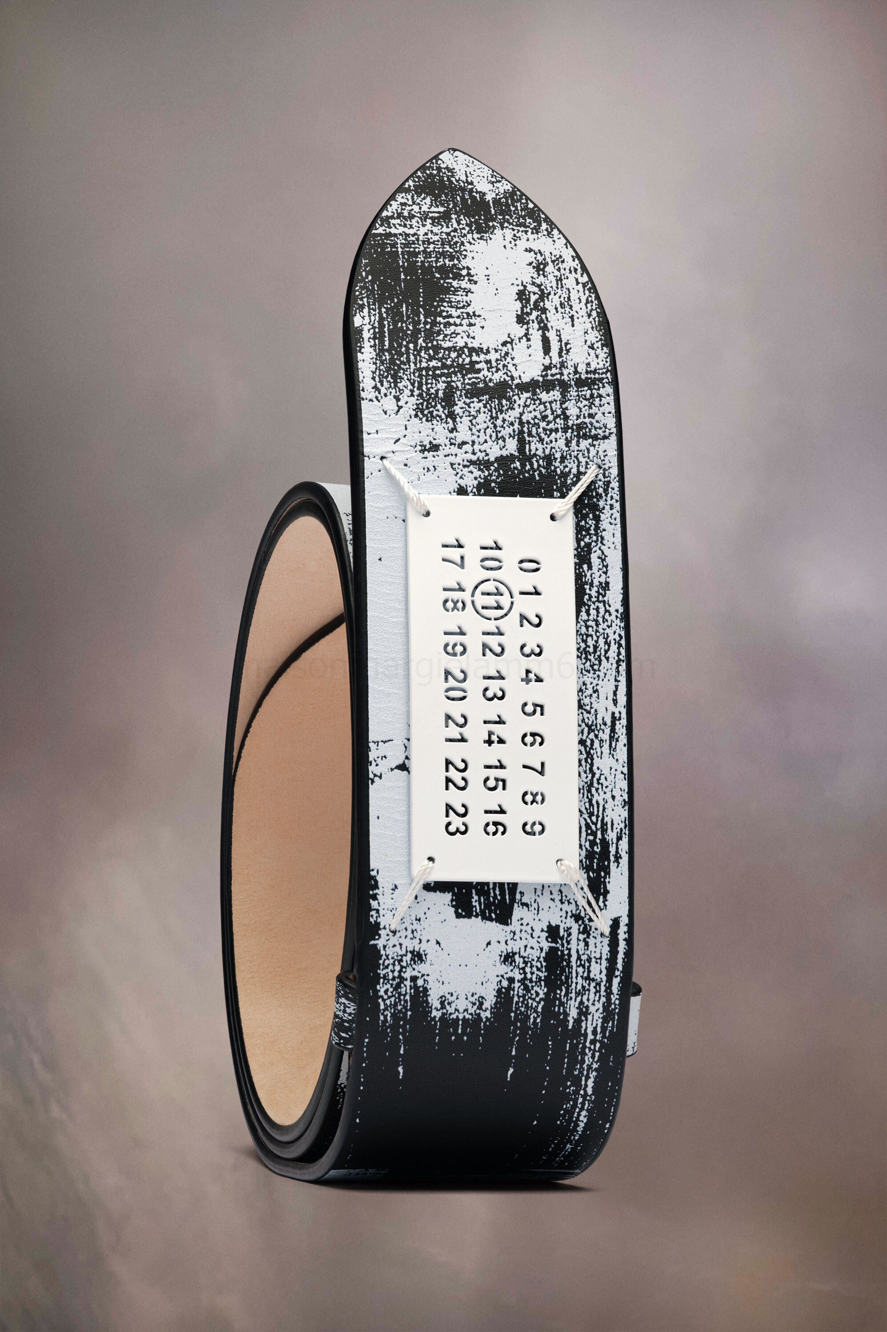 (image for) Bianchetto-GüRtel Mit Numeric Logo | Maison Margiela Mm6 - 2133 - Click Image to Close