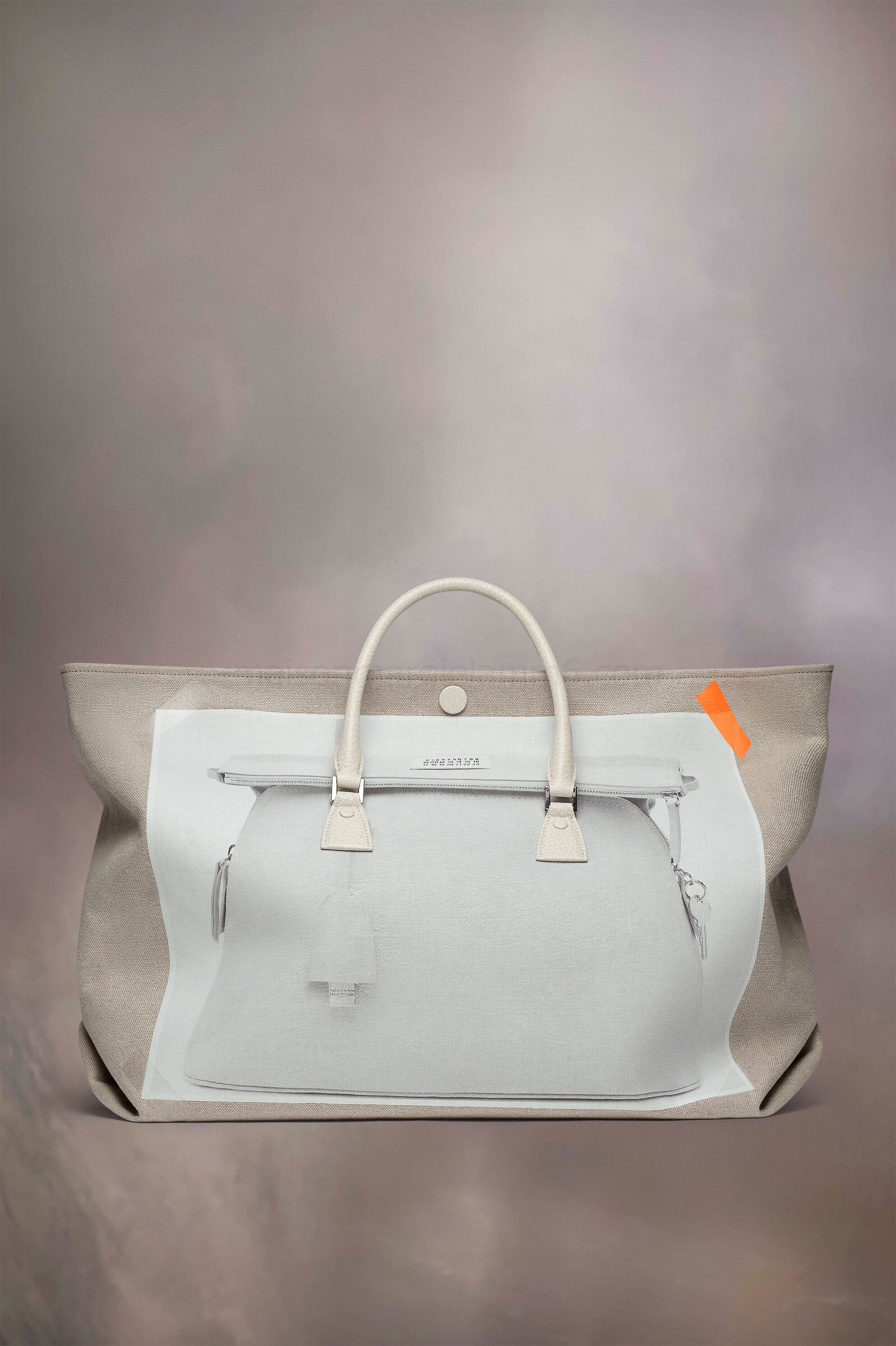 (image for) Trompe L'oeil 5AC Shopping Bag | Maison Margiela Mm6 - 1550 - Click Image to Close