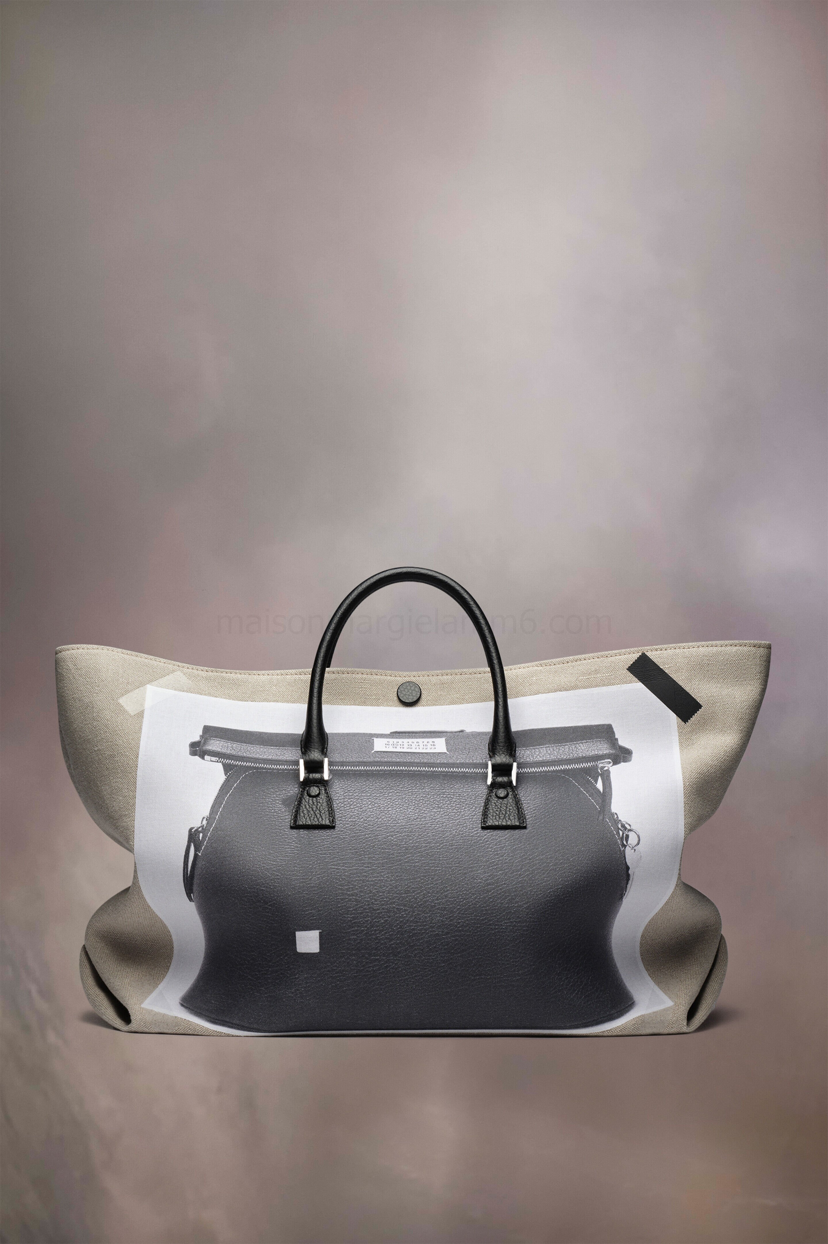 (image for) Trompe L'oeil 5AC Shopping Bag | Maison Margiela Mm6 - 1594 - Click Image to Close