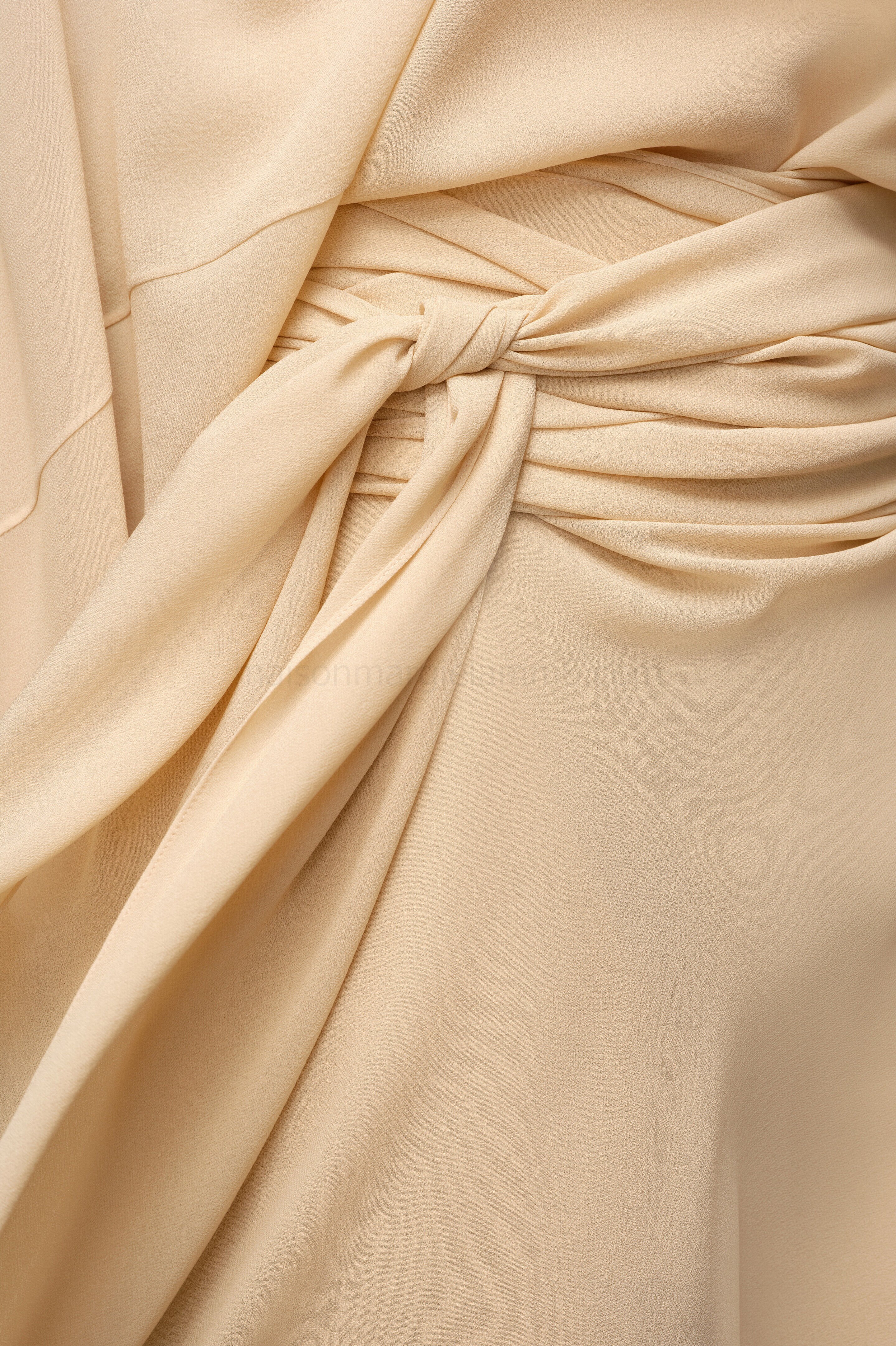 (image for) Kleid Aus Seidengeorgette | Maison Margiela Mm6 - 1103