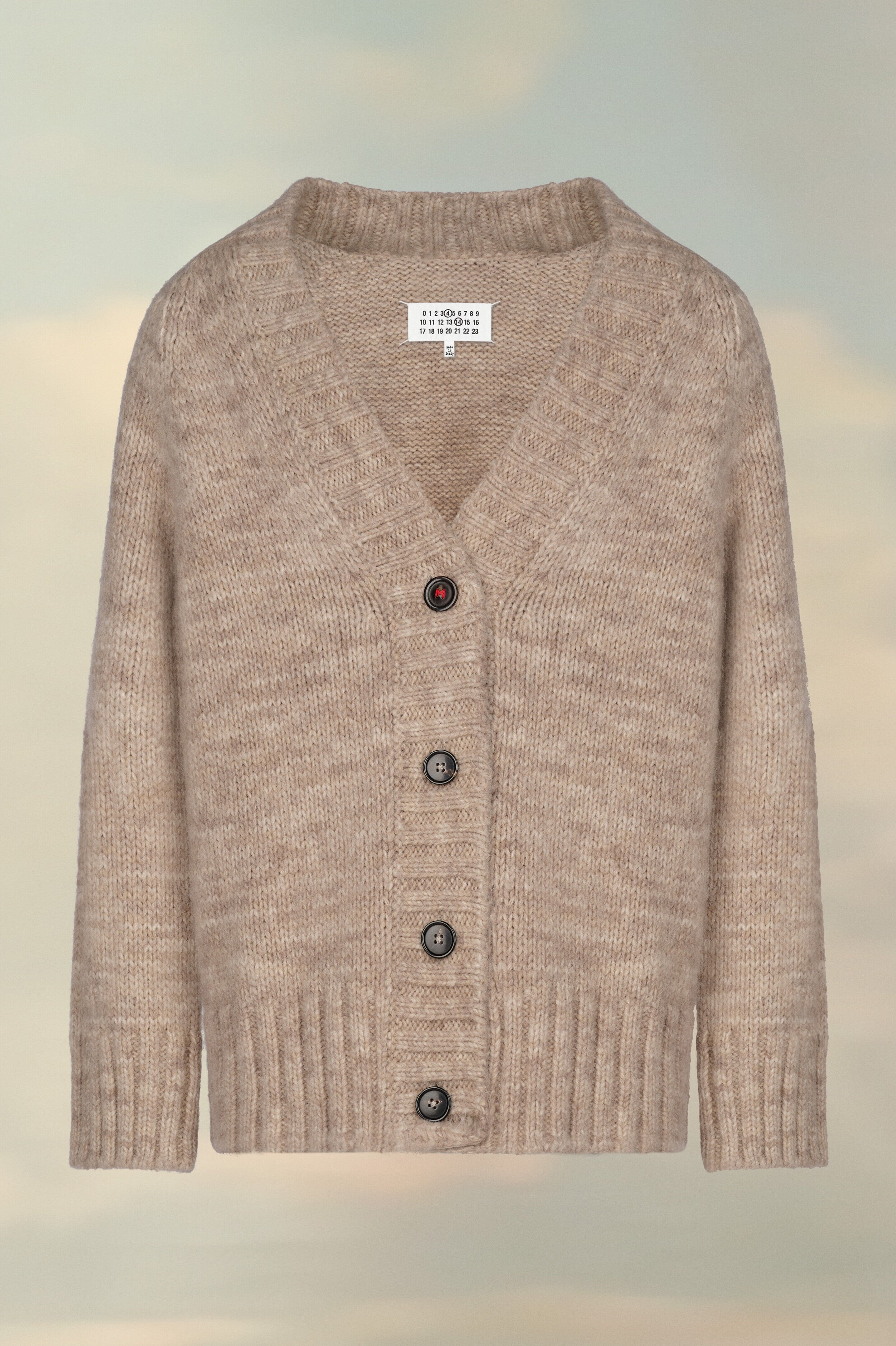 (image for) PflanzengefäRbter Cardigan | Maison Margiela Mm6 - 1082 - Click Image to Close