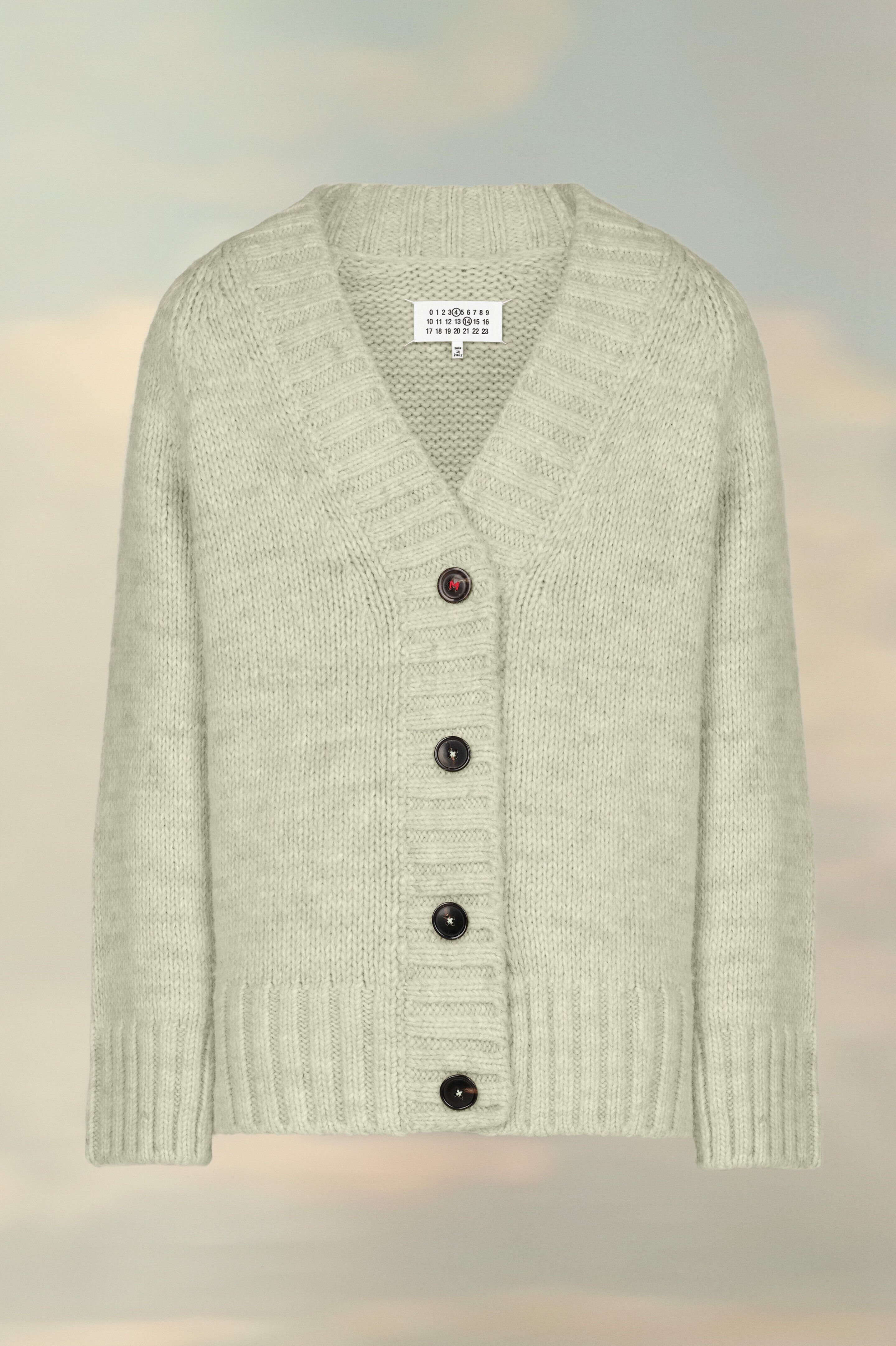 (image for) PflanzengefäRbter Cardigan | Maison Margiela Mm6 - 995