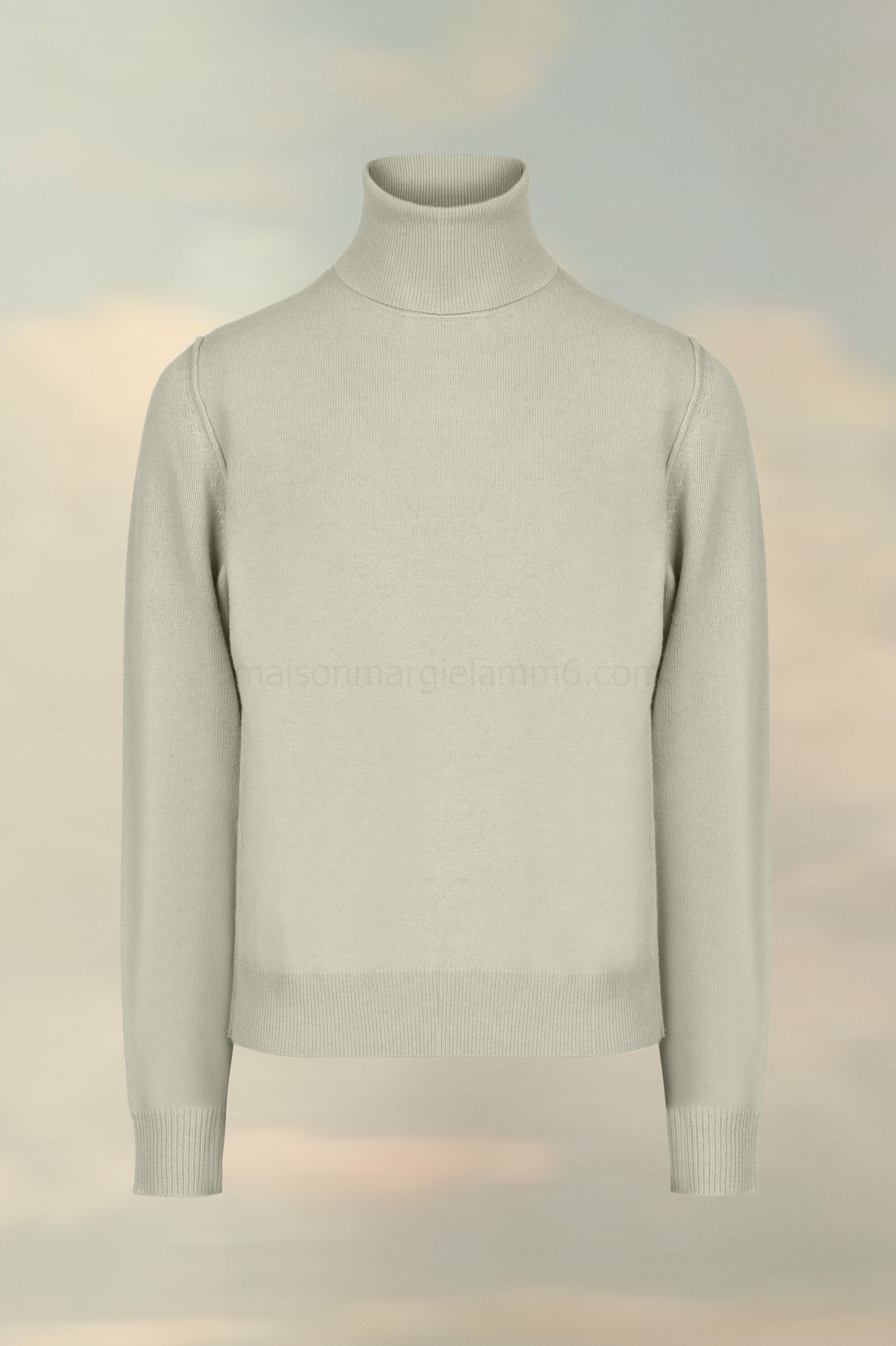 (image for) Pullover Aus Biokaschmir Mit Hohem Kragen | Maison Margiela Mm6 - 1111