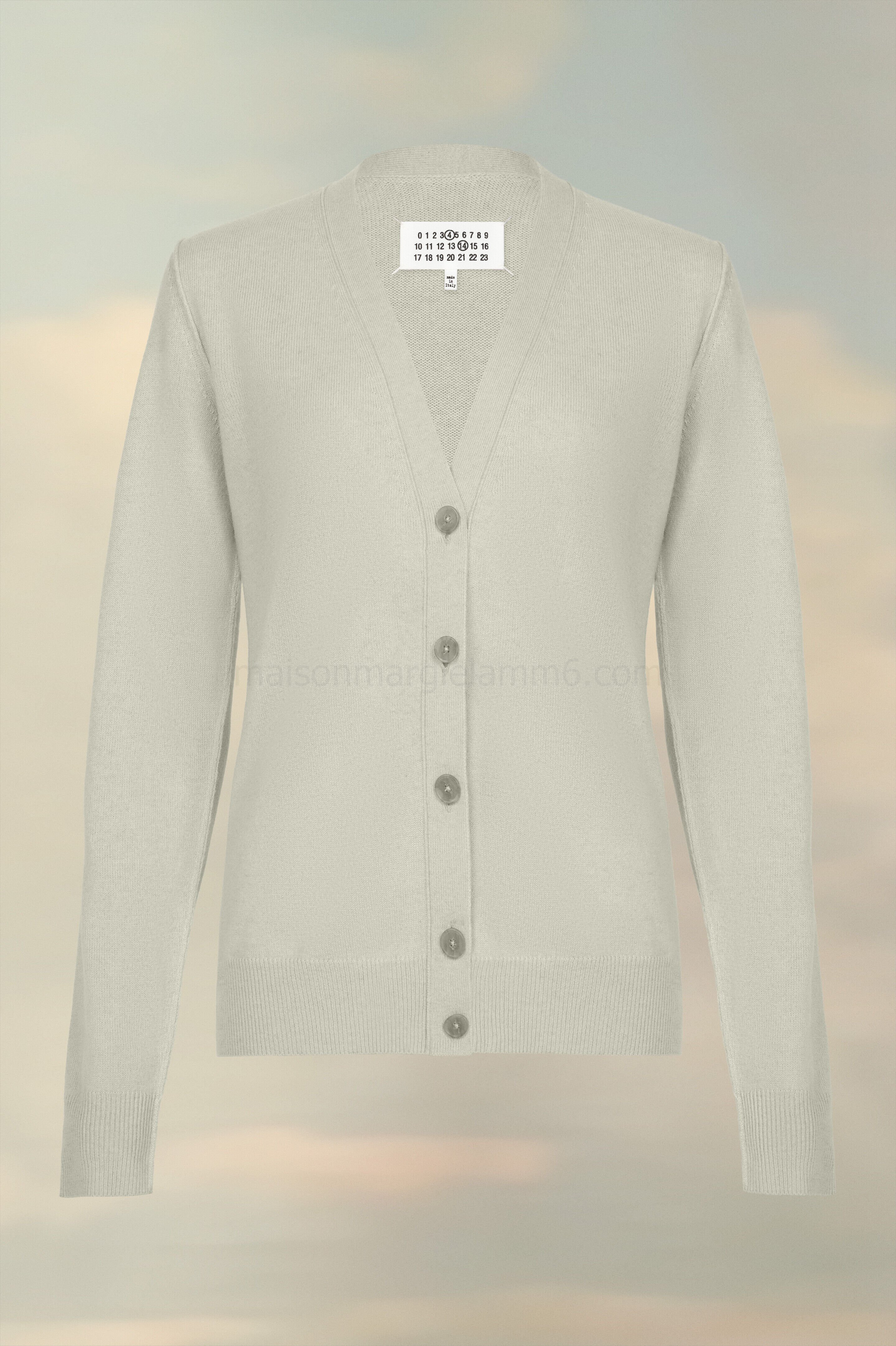 (image for) Cardigan Aus Biokaschmir | Maison Margiela Mm6 - 1167 - Click Image to Close