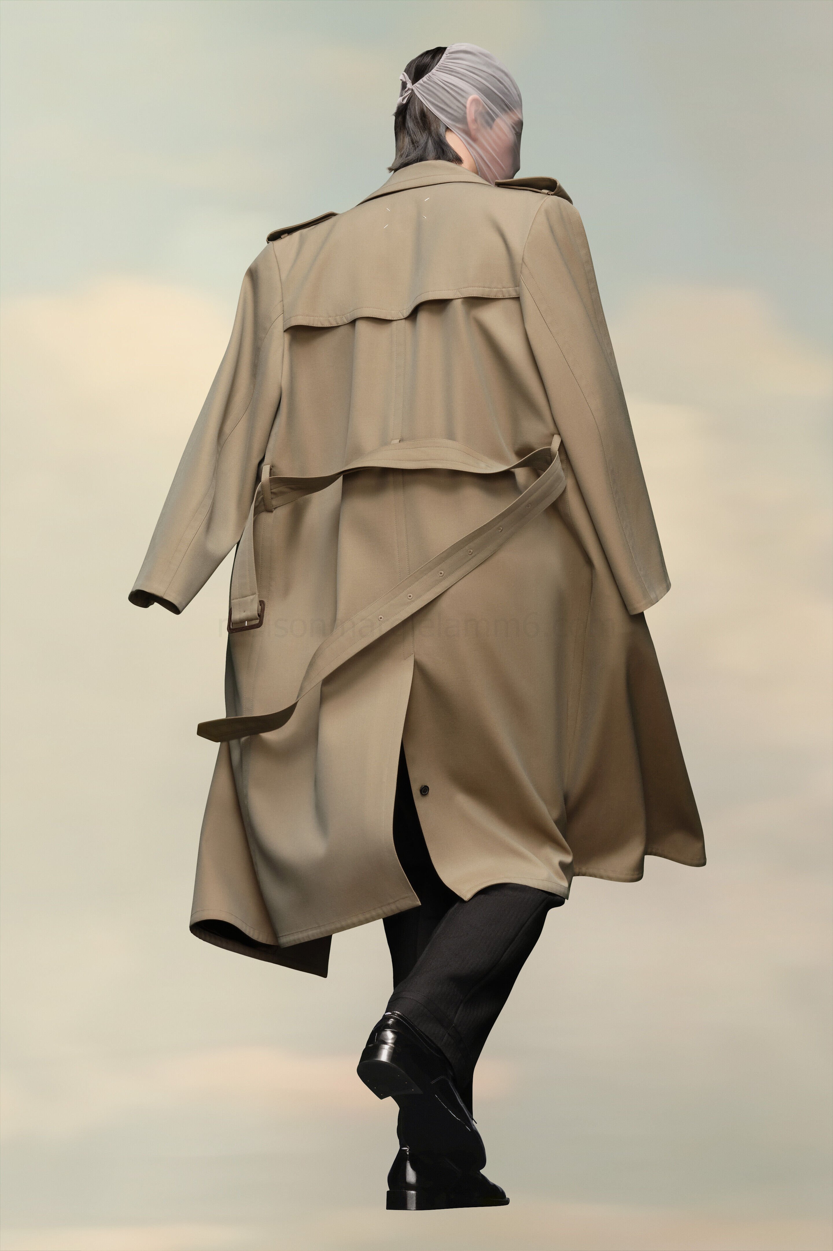 (image for) Trenchcoat Mit GüRtel | Maison Margiela Mm6 - 1002