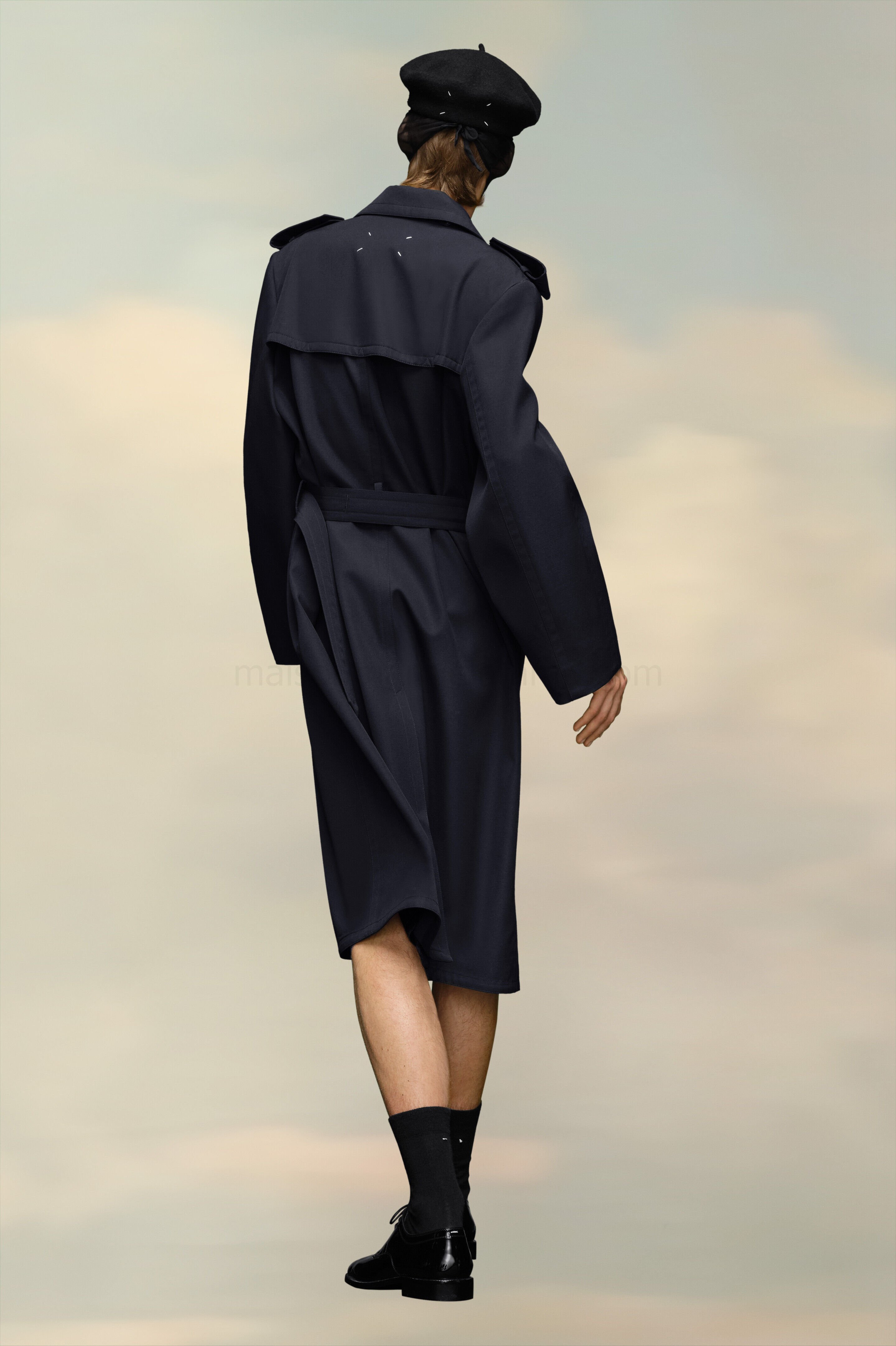 (image for) Trenchcoat Mit GüRtel | Maison Margiela Mm6 - 1198