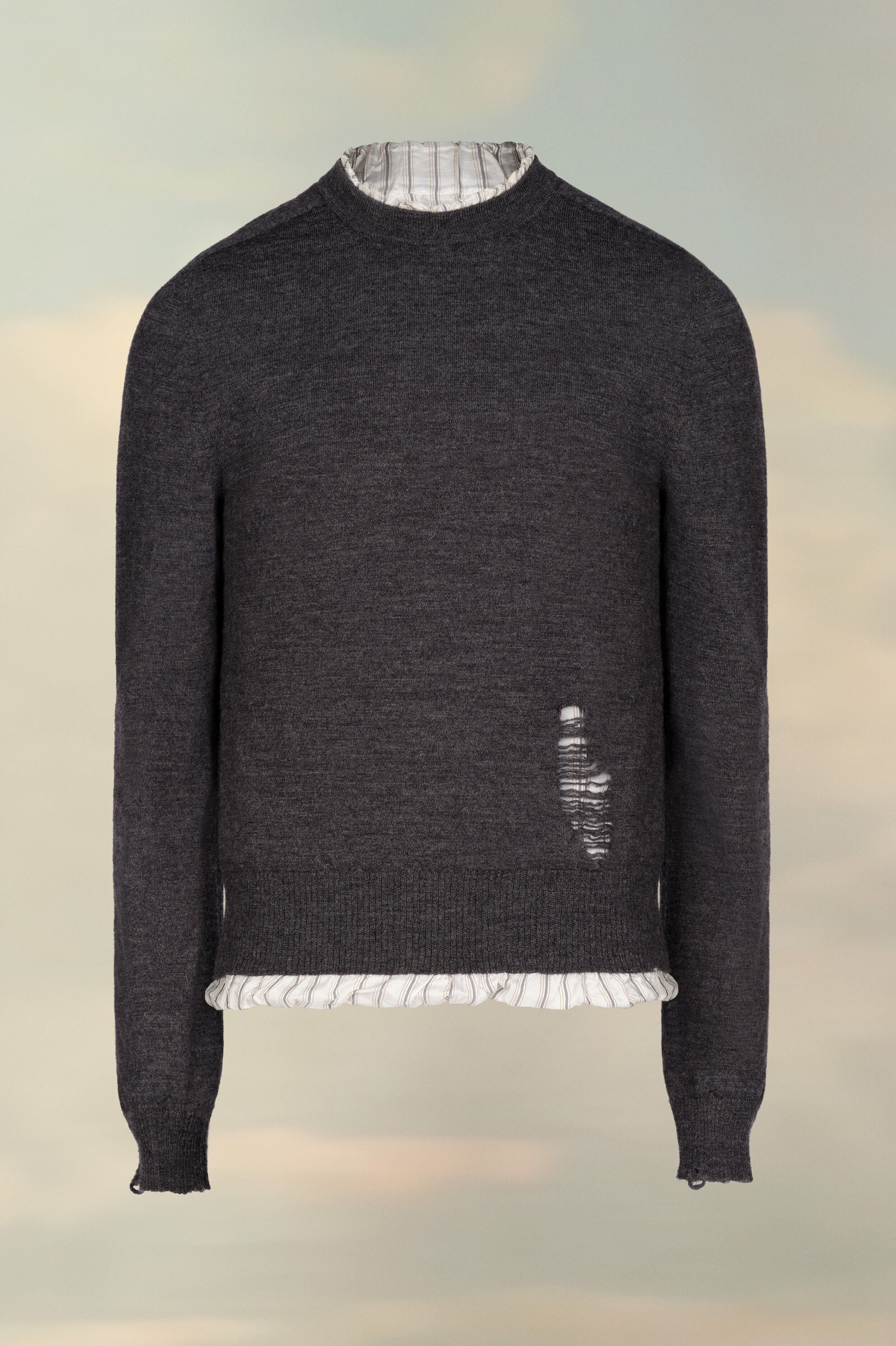 (image for) Distressed-Pullover | Maison Margiela Mm6 - 1204 - Click Image to Close