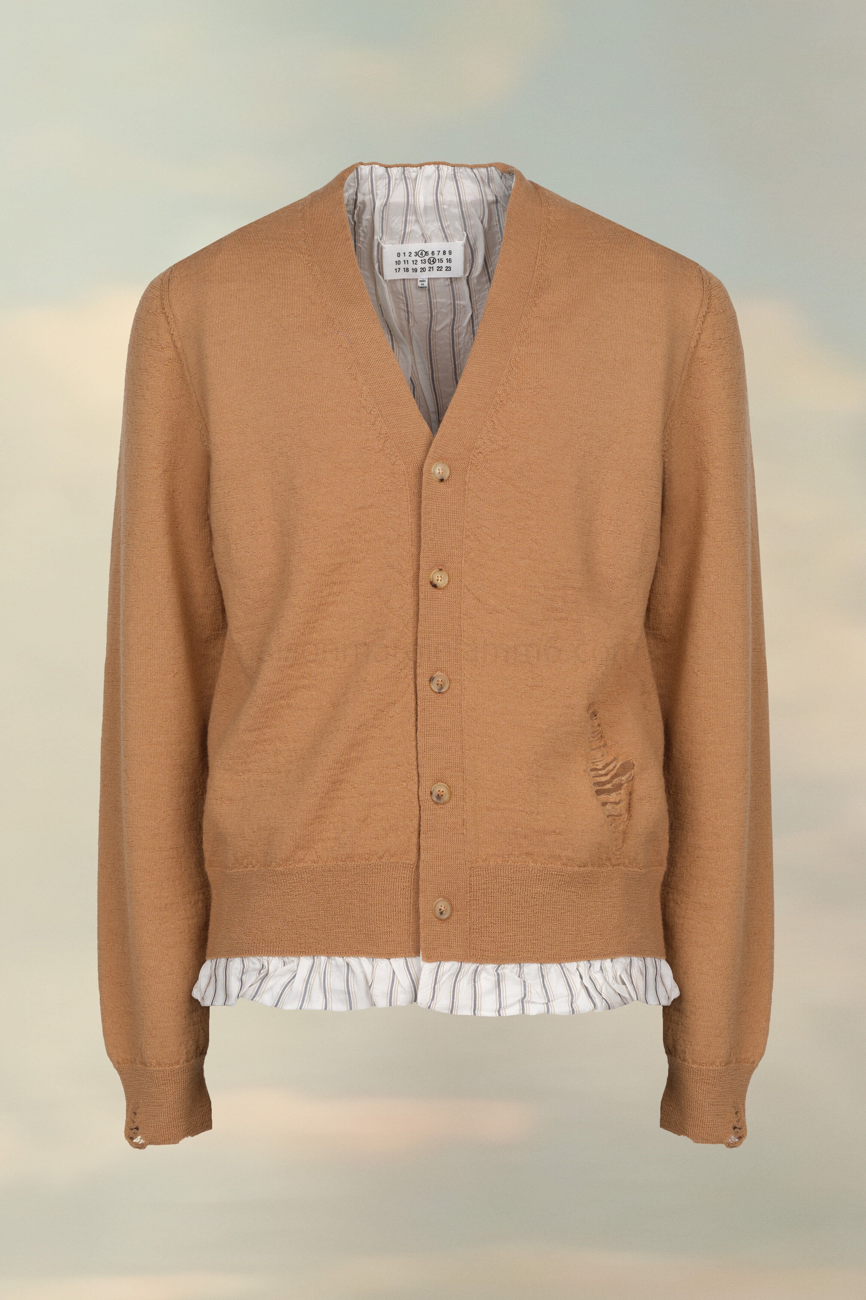 (image for) Distressed-Cardigan | Maison Margiela Mm6 - 1110 - Click Image to Close